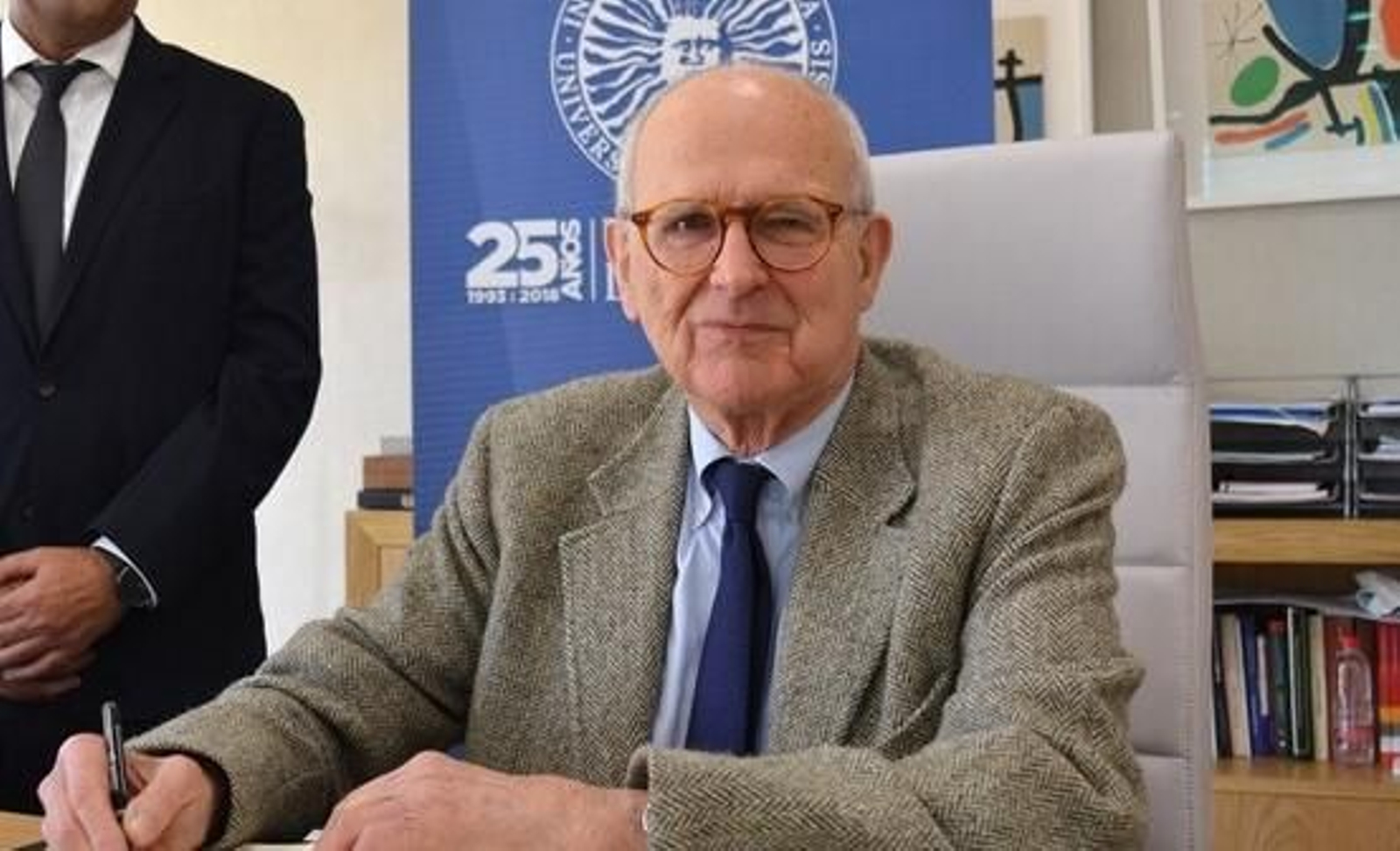 Rainer Weiss en la UAL.