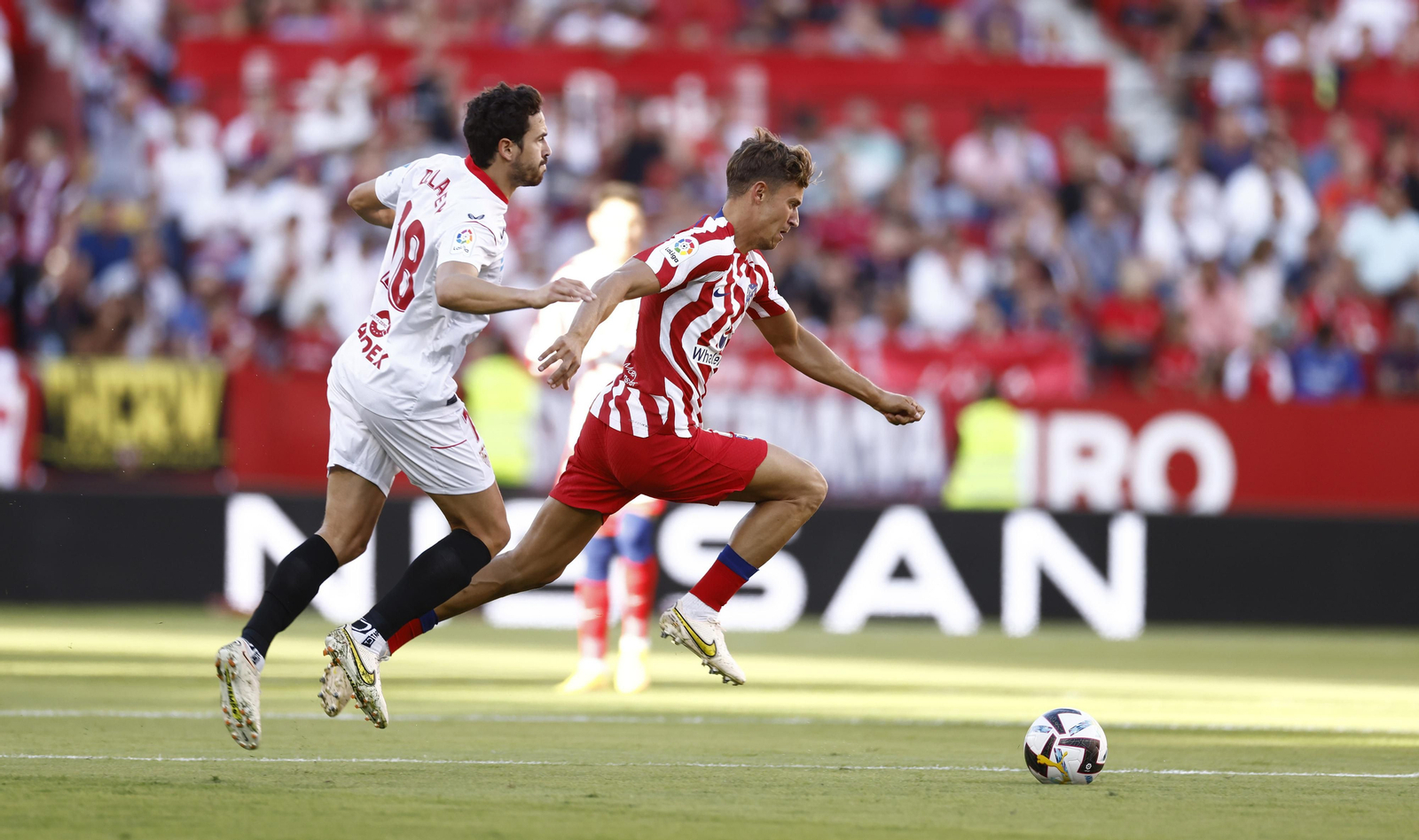 Las imágenes del Sevilla fc-Atlético de Madrid