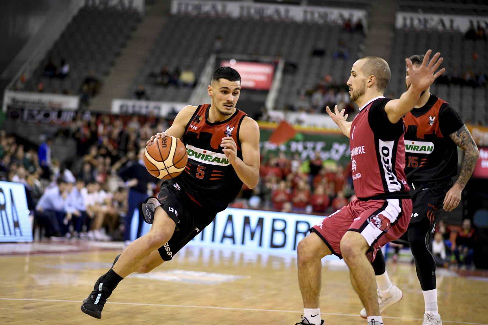 Carlos Corts fue el mejor jugador del Covirán ante el líder Valladolid.