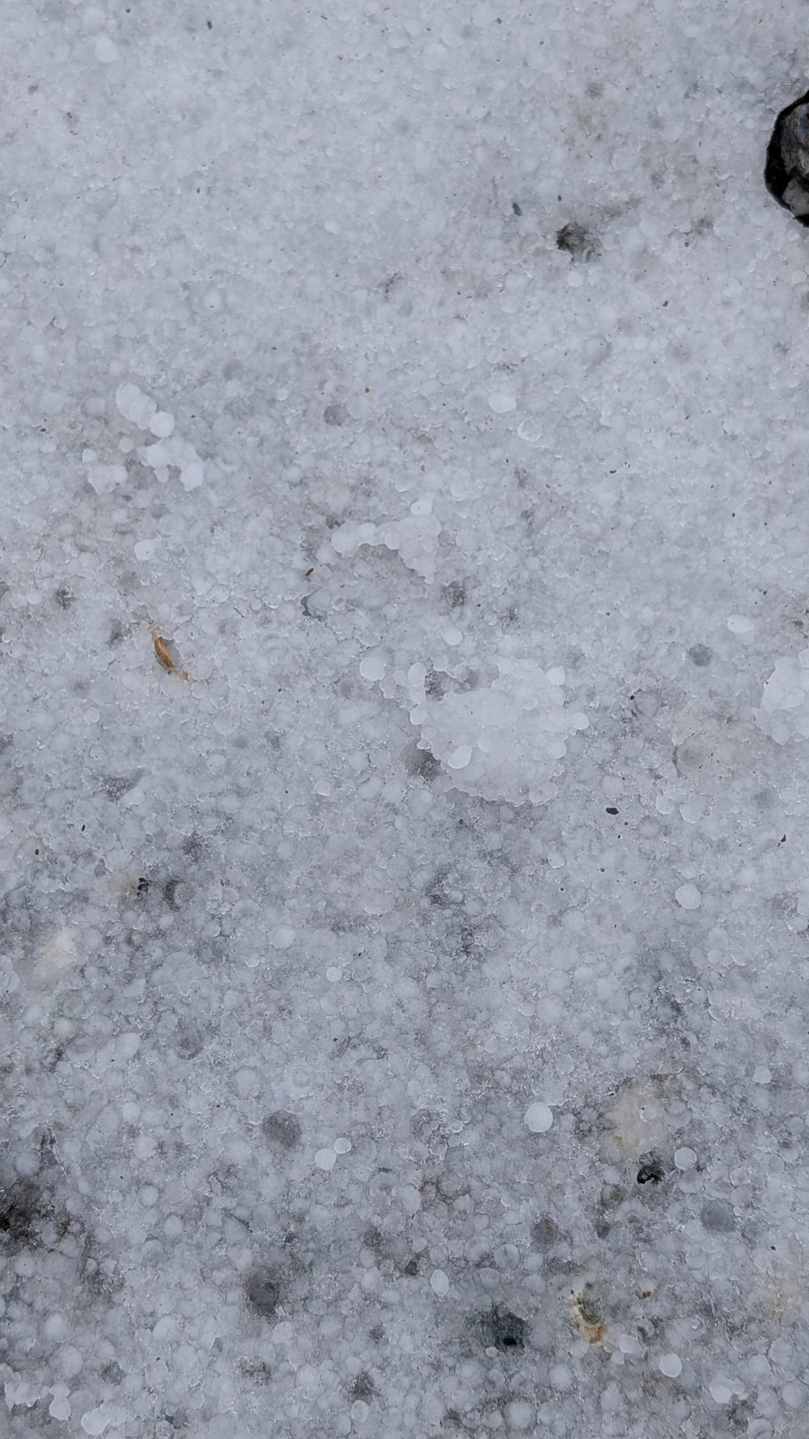 El granizo cubre la Sierra Lújar y la Sierra del Conjuro en la Alpujarra de Granada: las imágenes