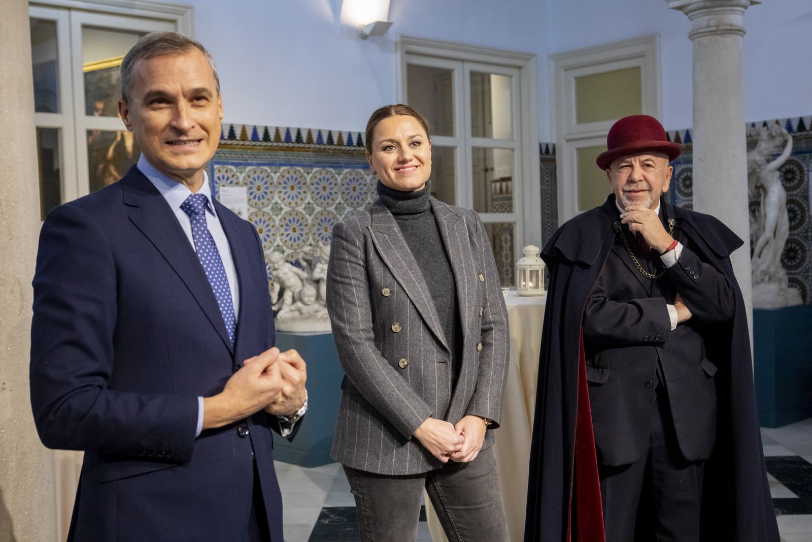 Los cien años de los mantones de Foronda en Sevilla, en una exposición.
