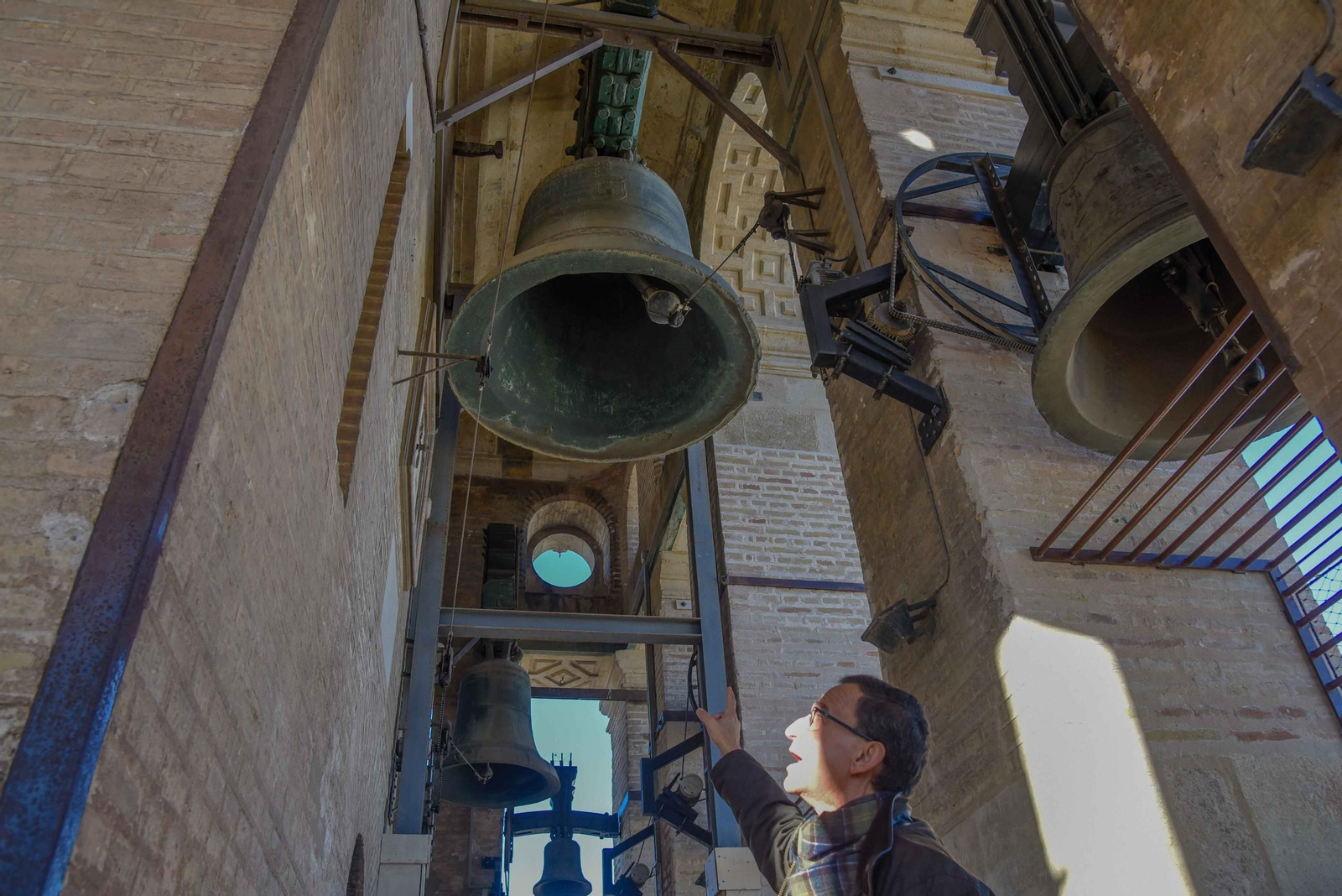 Reportaje sobre las nuevas obras que se van a hacer en la Giralda