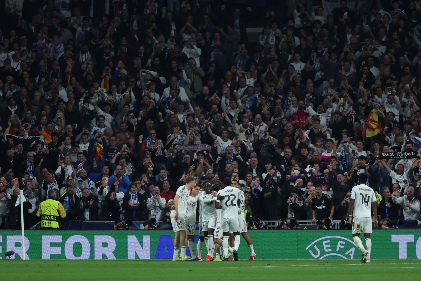 Las fotos del Real Madrid-Manchester City