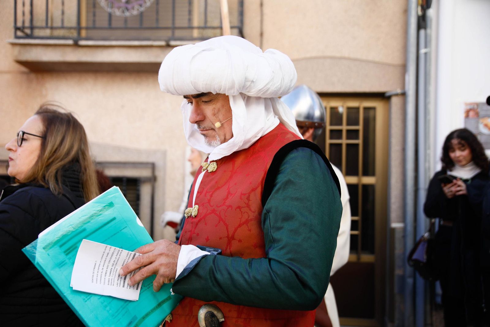 La Recreación de la Pernoctación de los Reyes Católicos en Fiñana, en imágenes