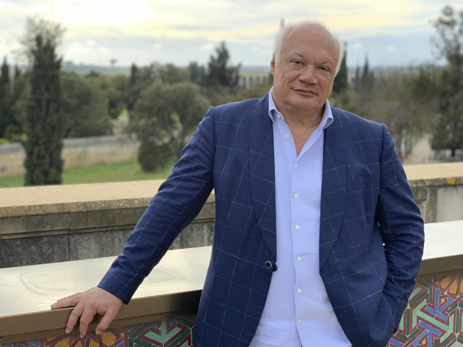 El escritor francés Eric-Emmanuel Schmitt .