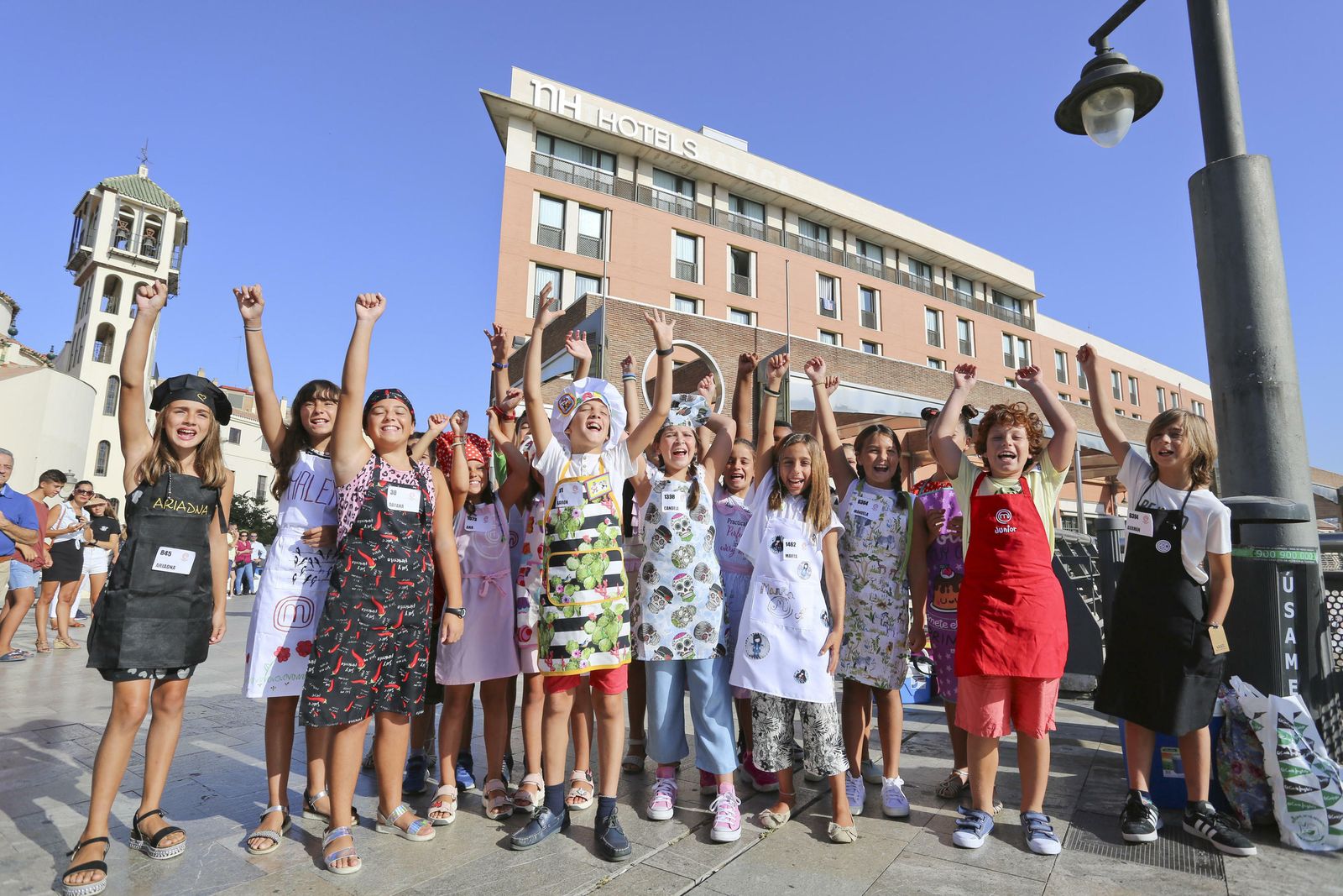Las fotos del casting de Masterchef Junior en Málaga