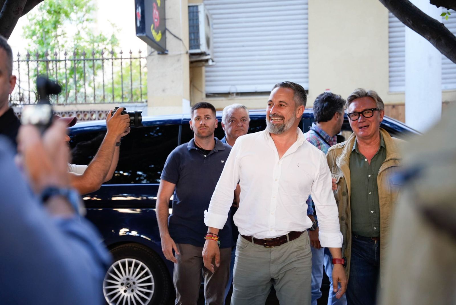 Las imágenes del acto público de Vox con Santiago Abascal en El Ejido