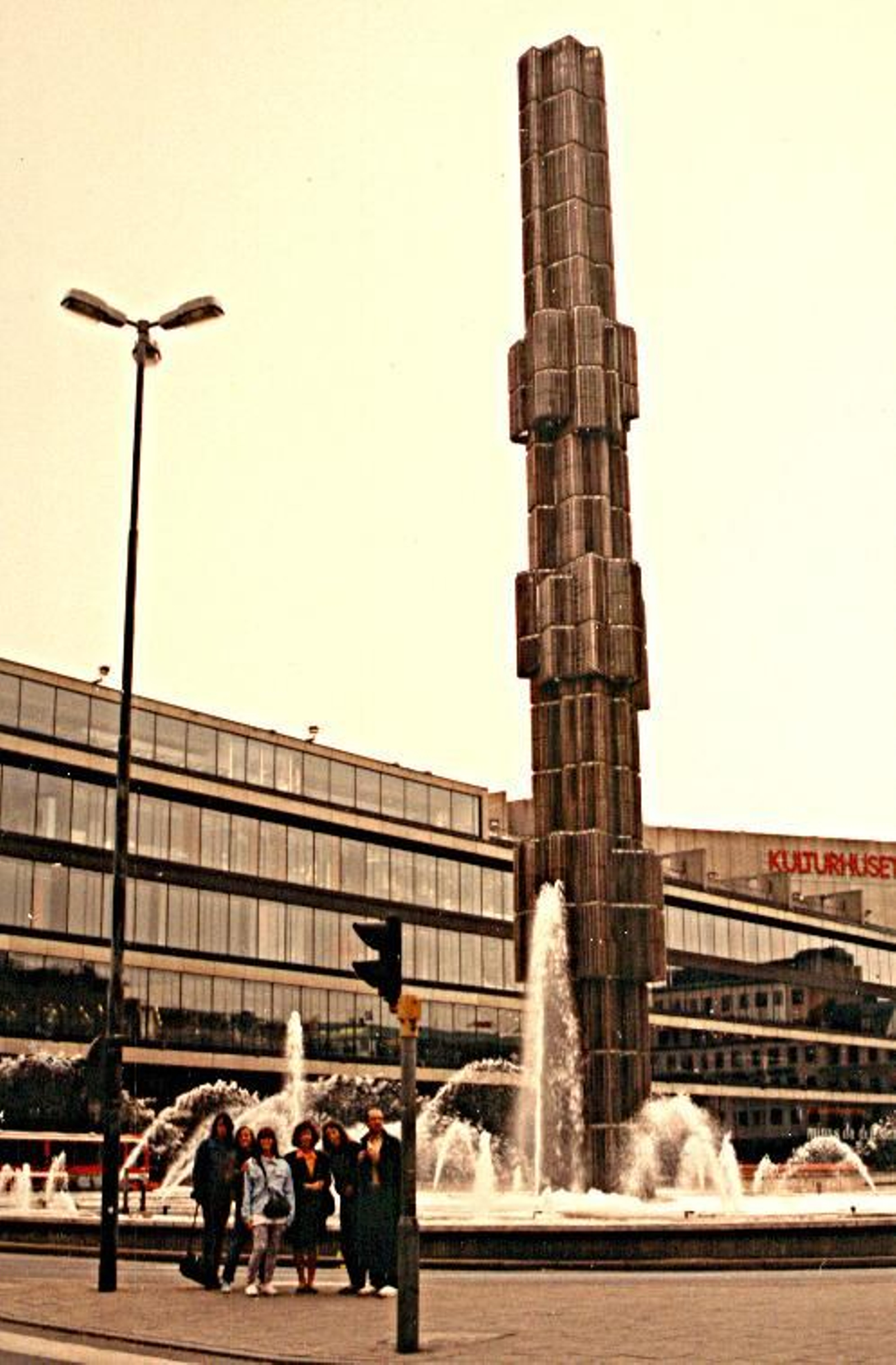 La Kristal en la Plaza Sergels Torg