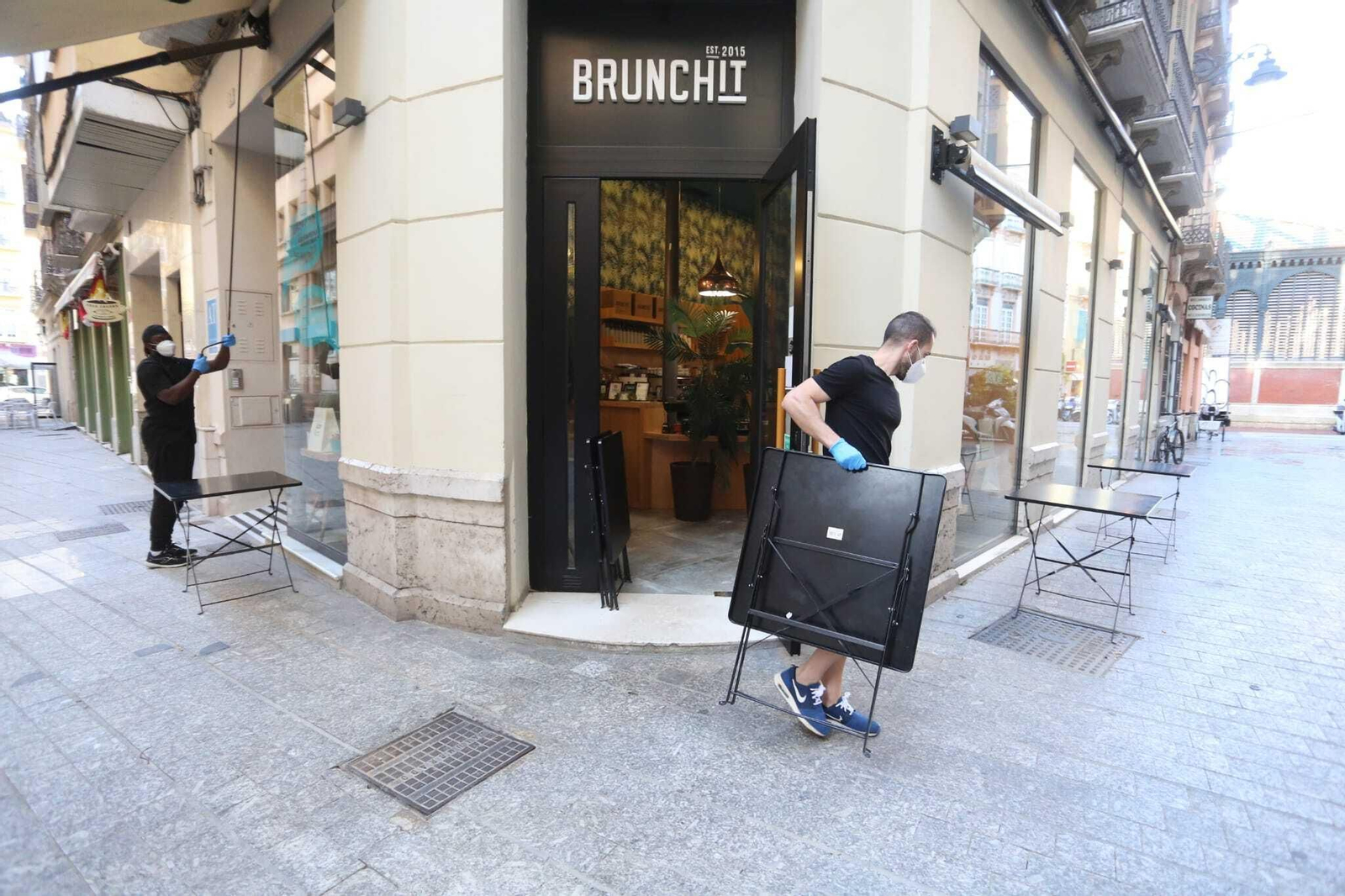 Desescalada: Málaga inicia la fase 1 con pocos bares abiertos