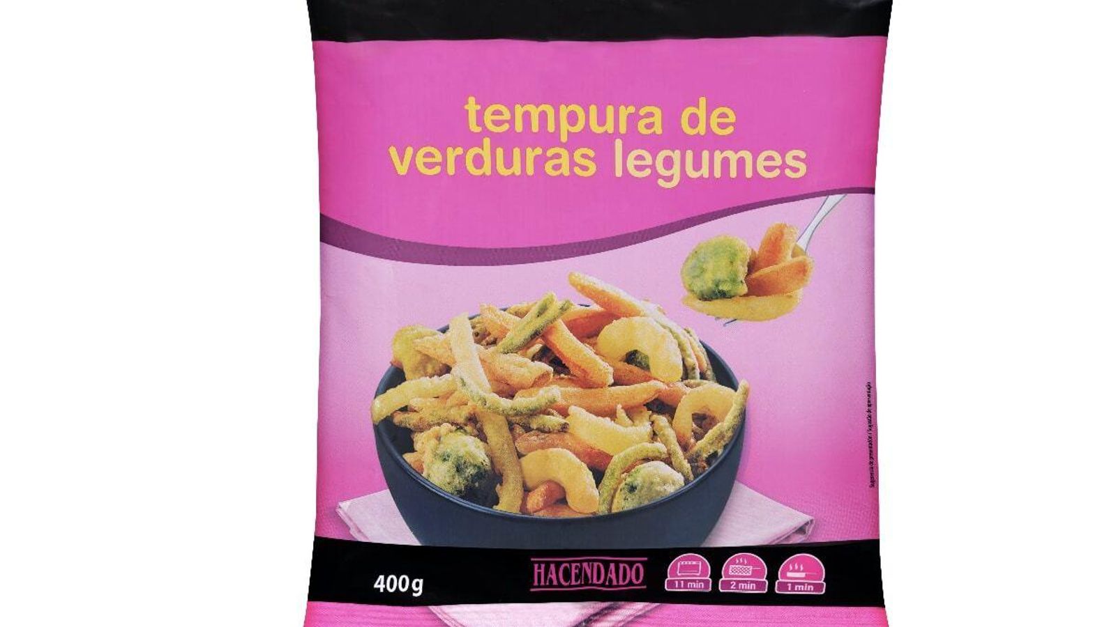 Verduras en tempura