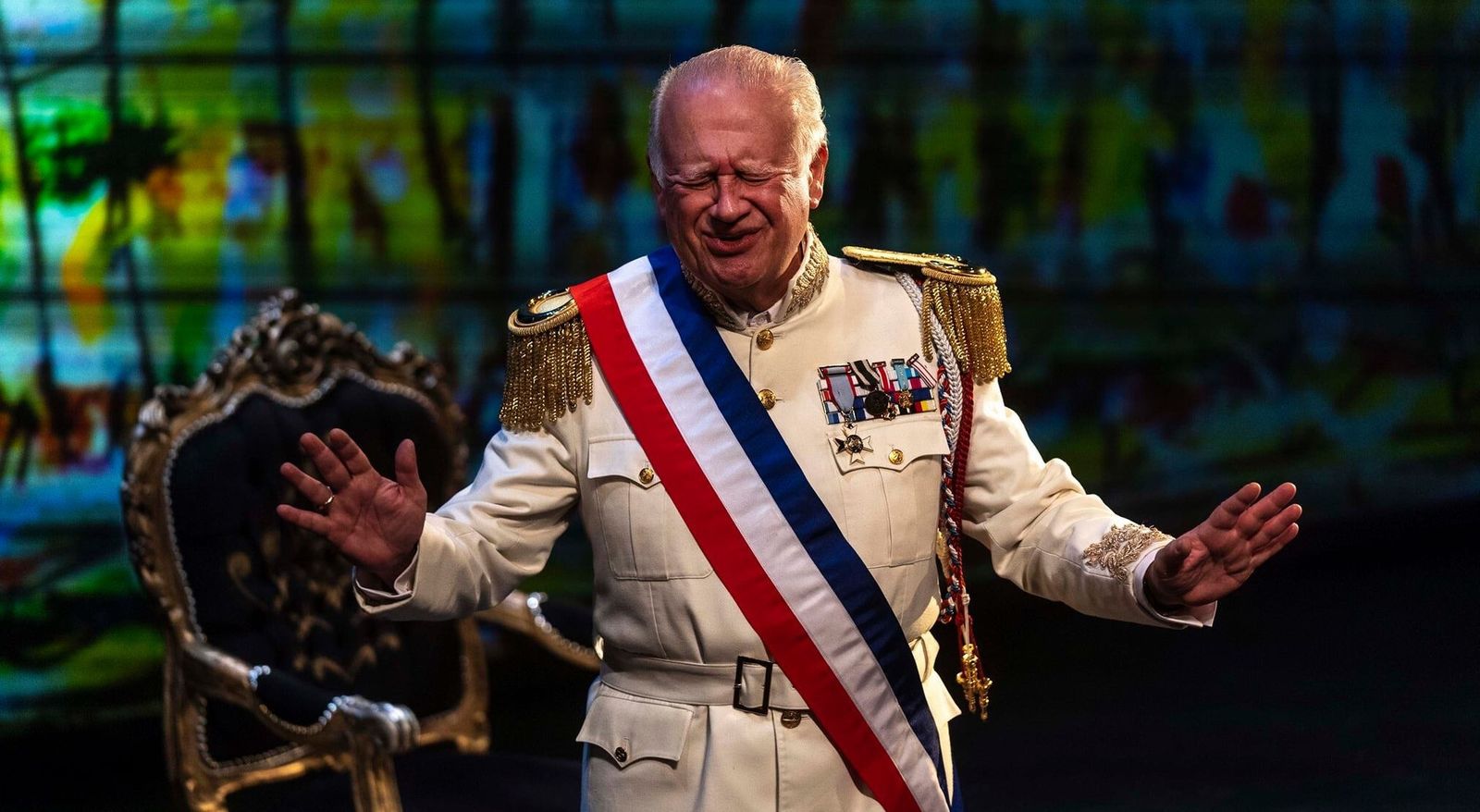 Juan Echanove, en un momento de 'La fiesta del Chivo'.