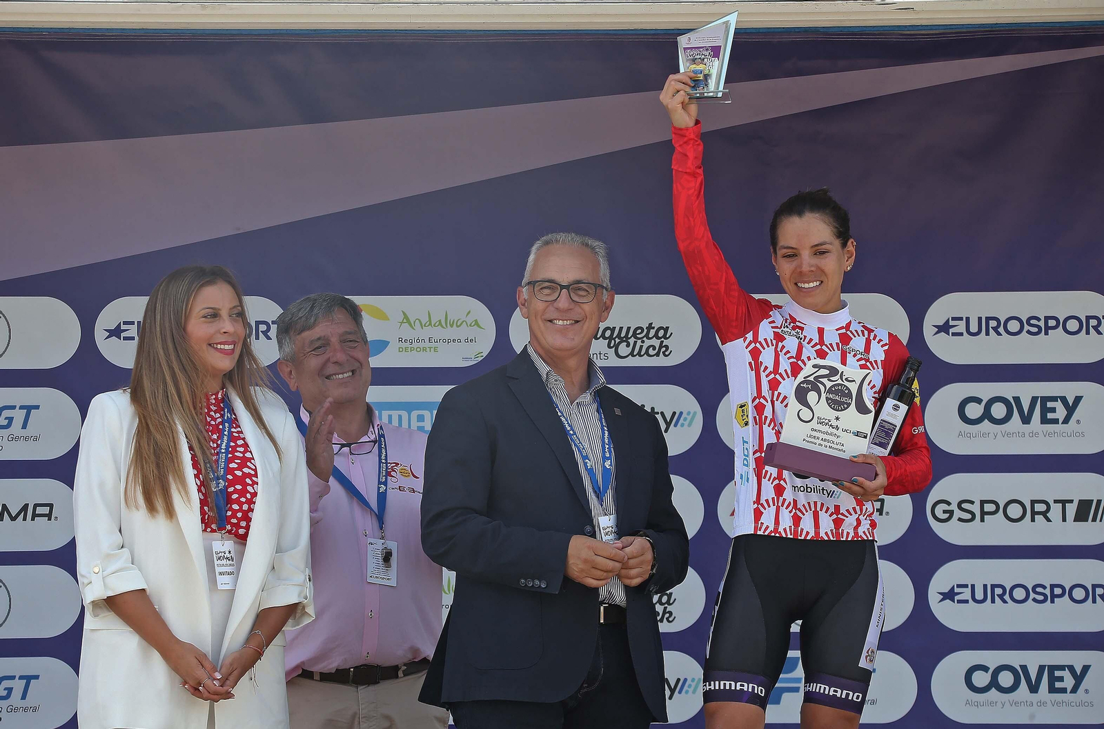 Fotos de etapa final de la Vuelta Ciclista a Andalucía Elite Women en Castellar