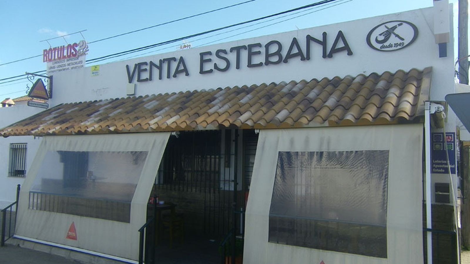 Vista exterior de la venta