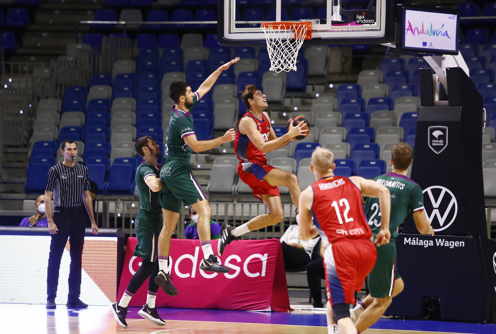 Las fotos del Unicaja -  Baxi Manresa
