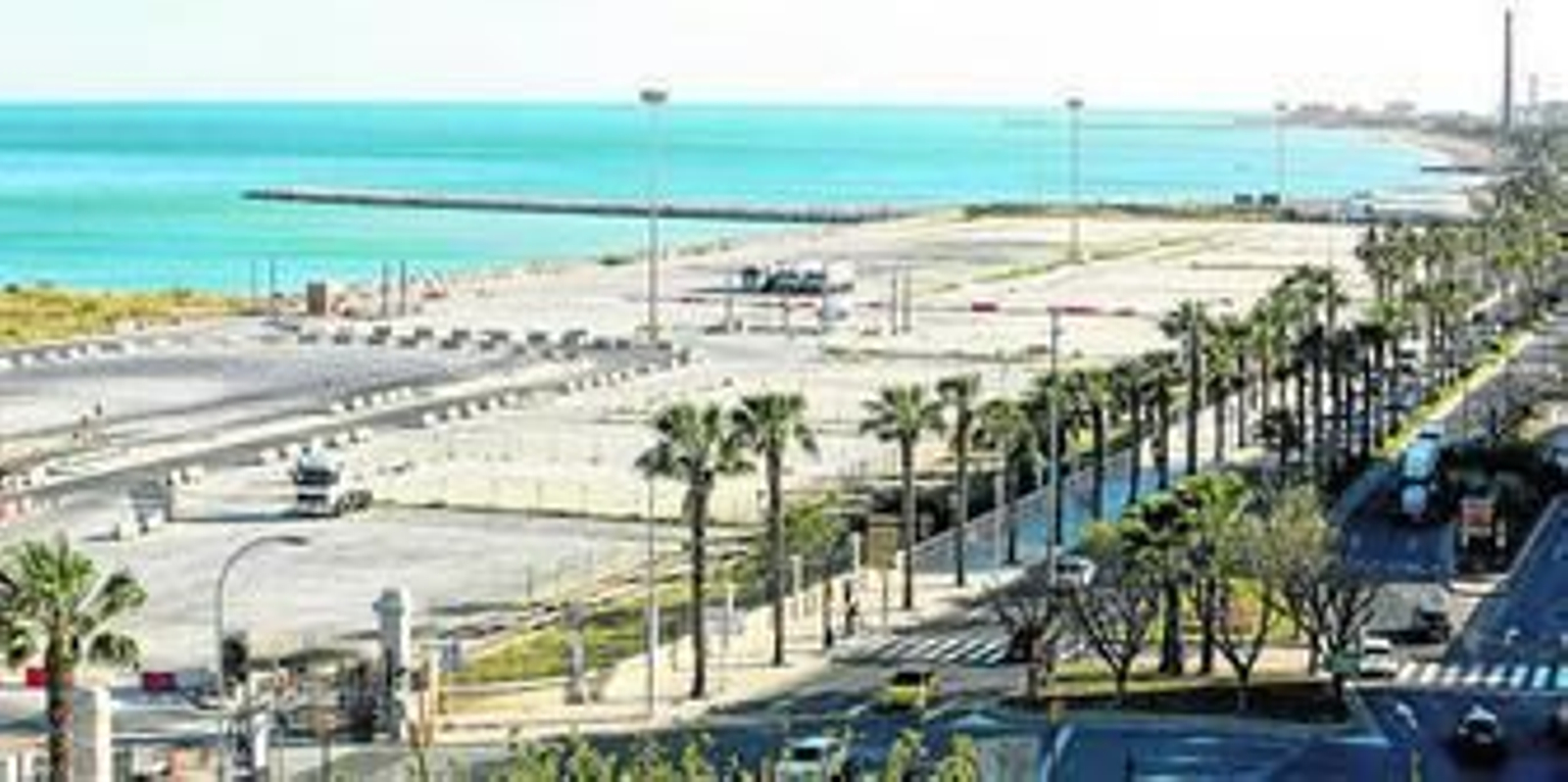 Plataforma de El Bulto, donde se proyecta desde hace años el Auditorio.