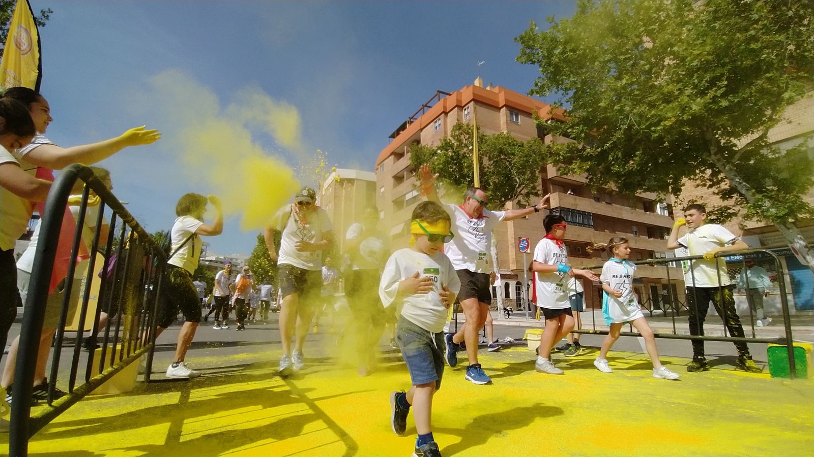 Las imágenes de la Carrera de la Felicidad en San Fernando