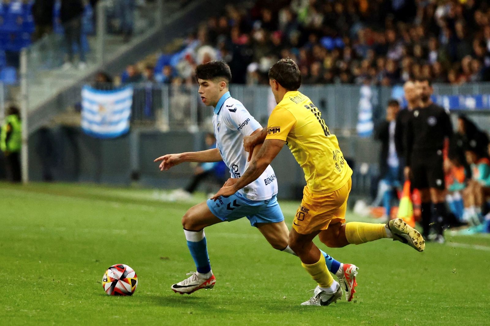 La etapa de Antoñito Cordero en el Málaga CF, en fotos