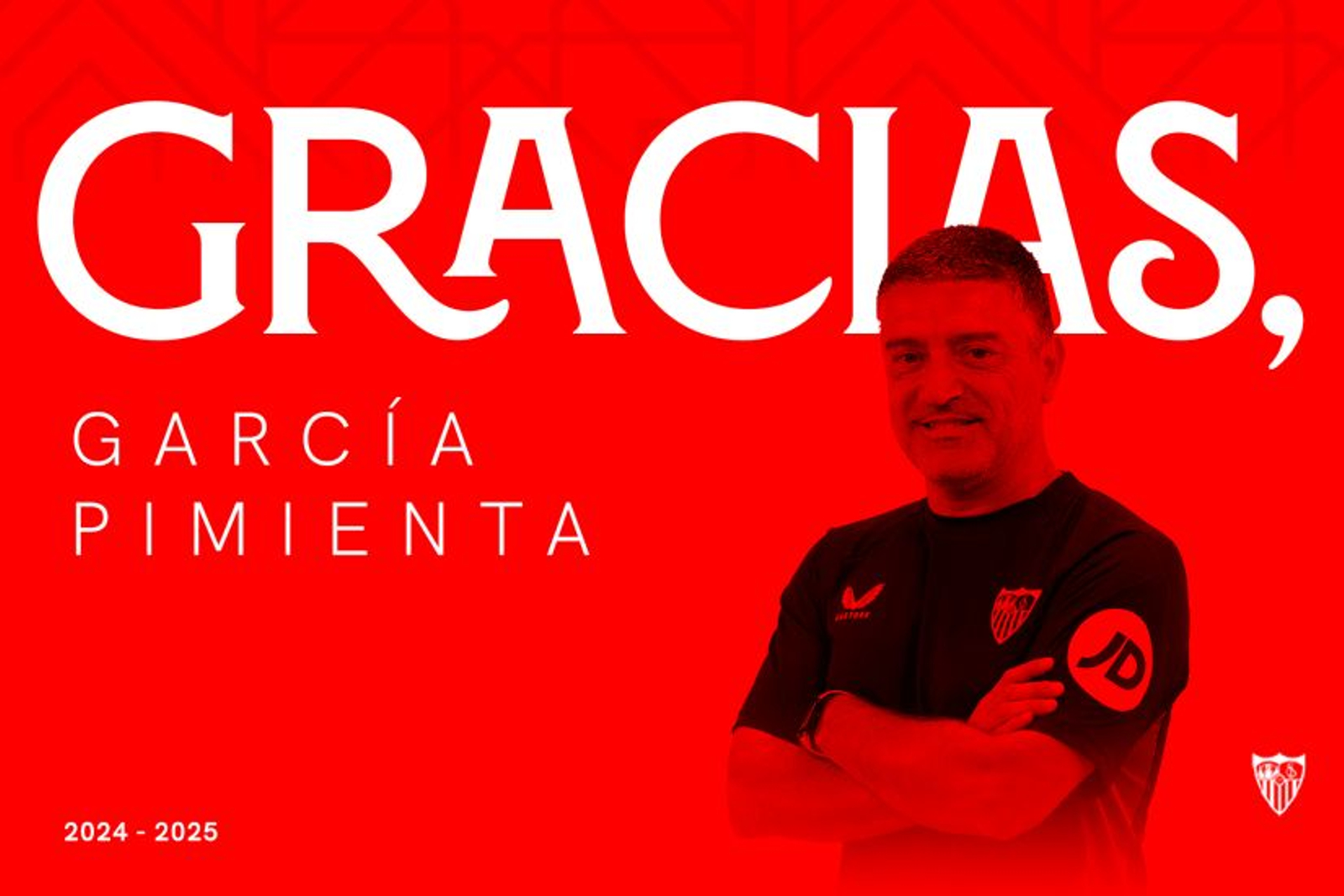 Adiós a García Pimienta. Adiós a García Pimienta.