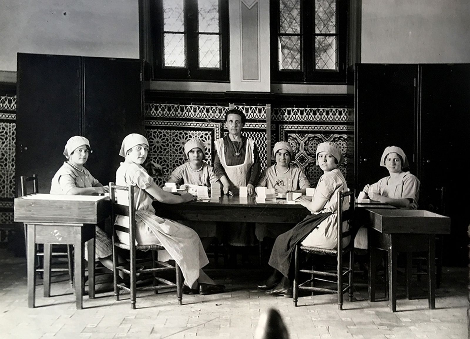 Una de las fotografías del fondo patrimonial donado por Altadis a la US.