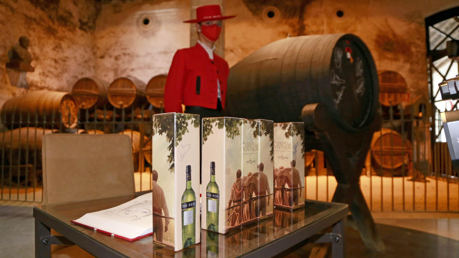 Rueda de prensa de la película 'El verano que vivimos' en González Byass