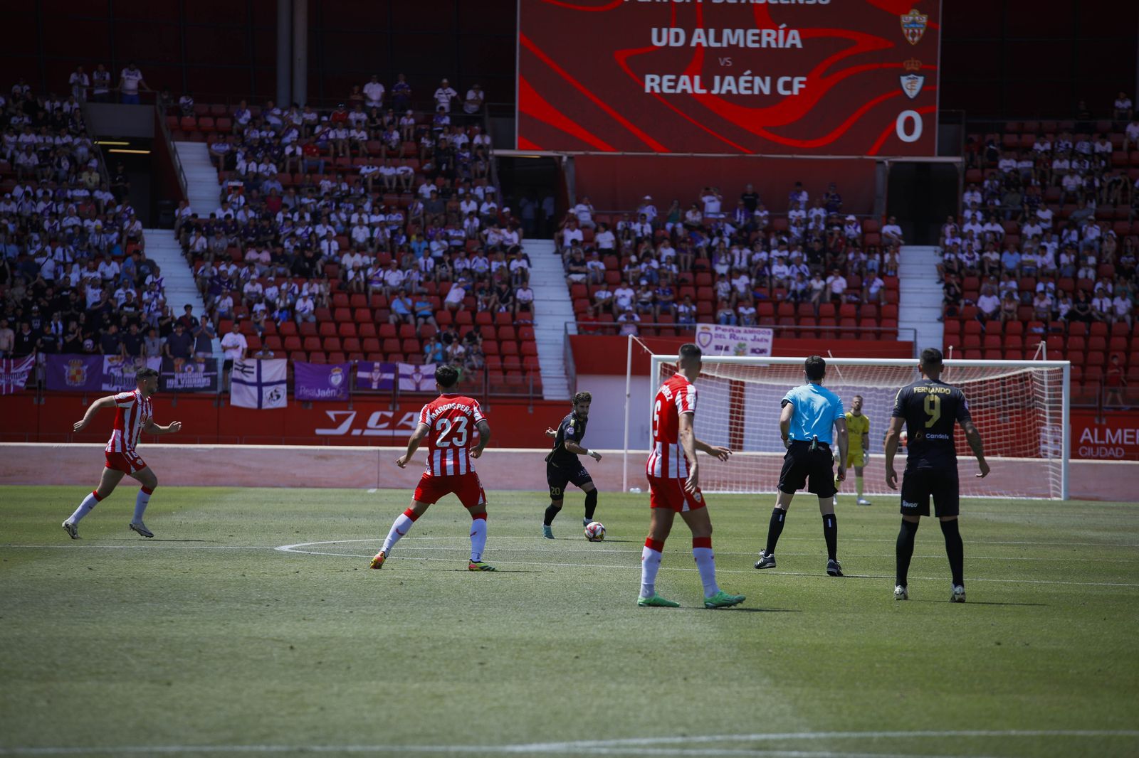 Imágenes del partido entre el Almería B y el Real Jaén