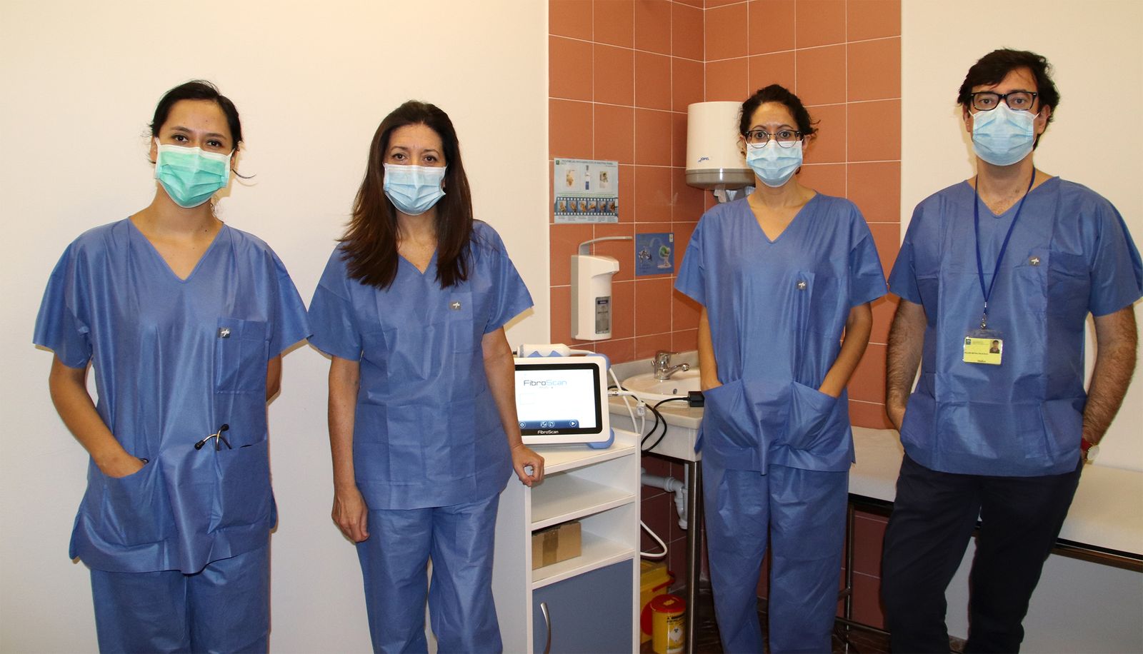 Componentes del equipo de la Unidad de Hepatología del Hospital Virgen Macarena.