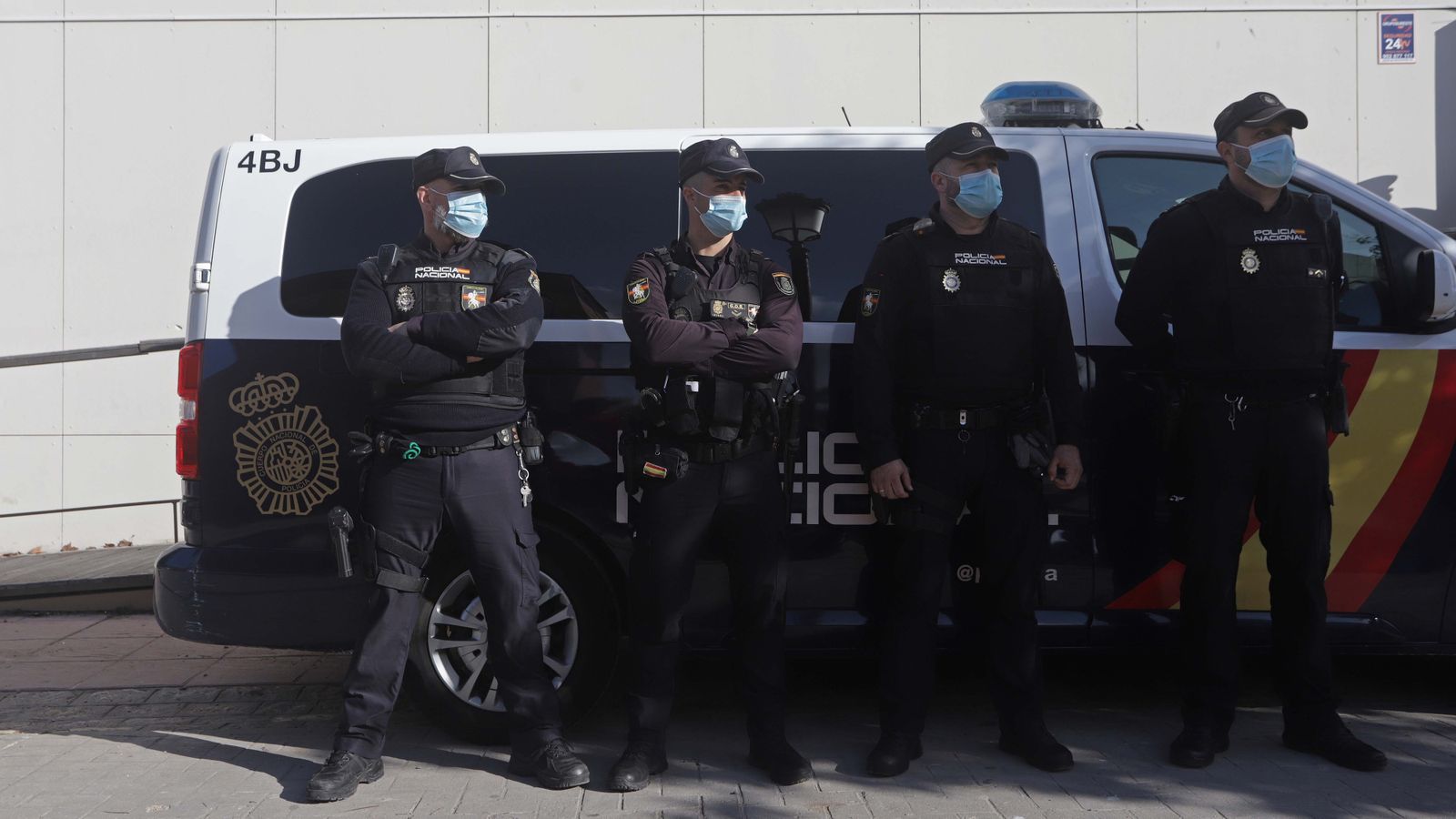 Fotos de la jura de cargo del nuevo comisario de la Policía Nacional en La Línea