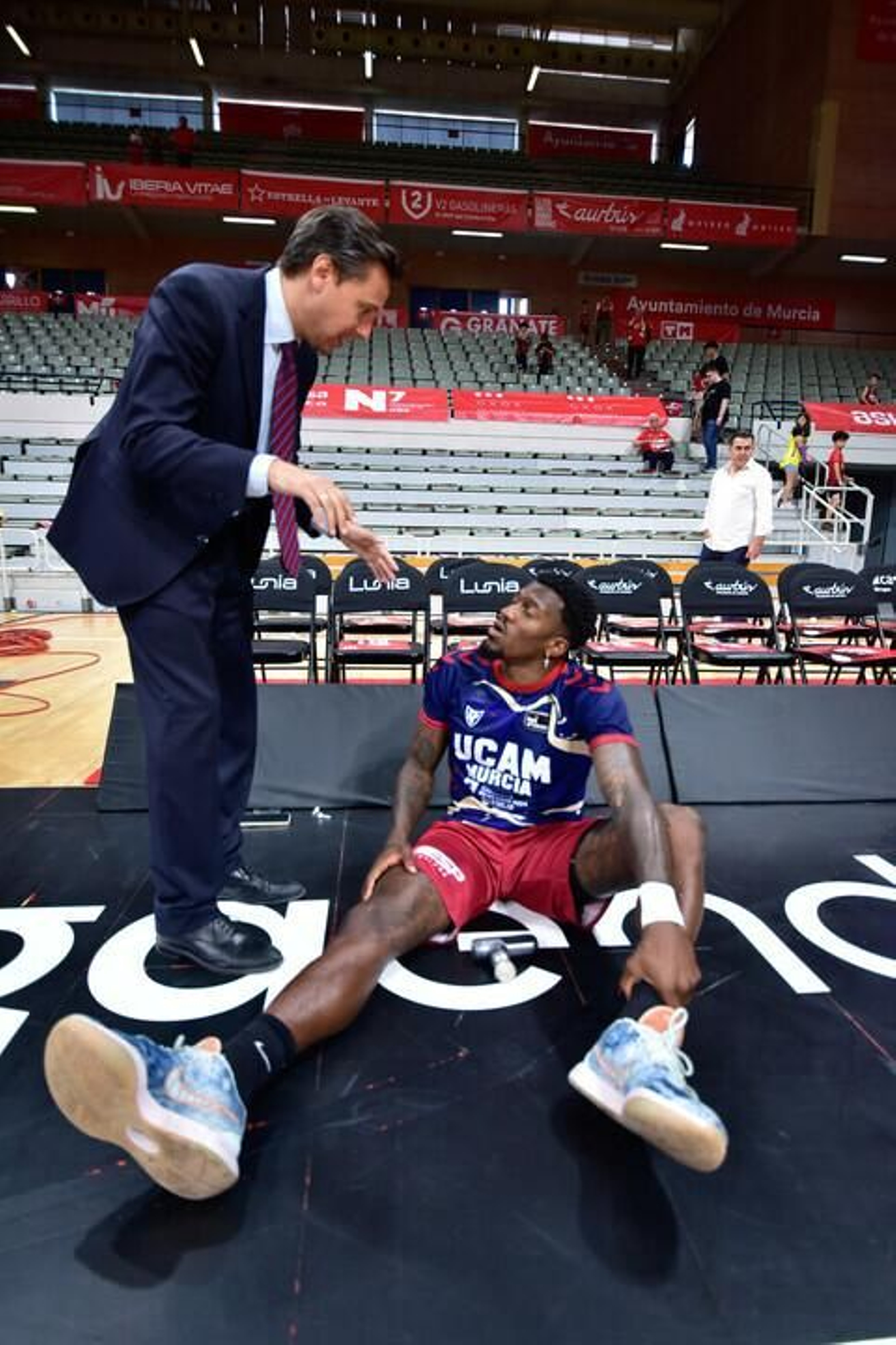 Las fotos del UCAM Murcia - Unicaja, 3º partido de semifinales de la ACB