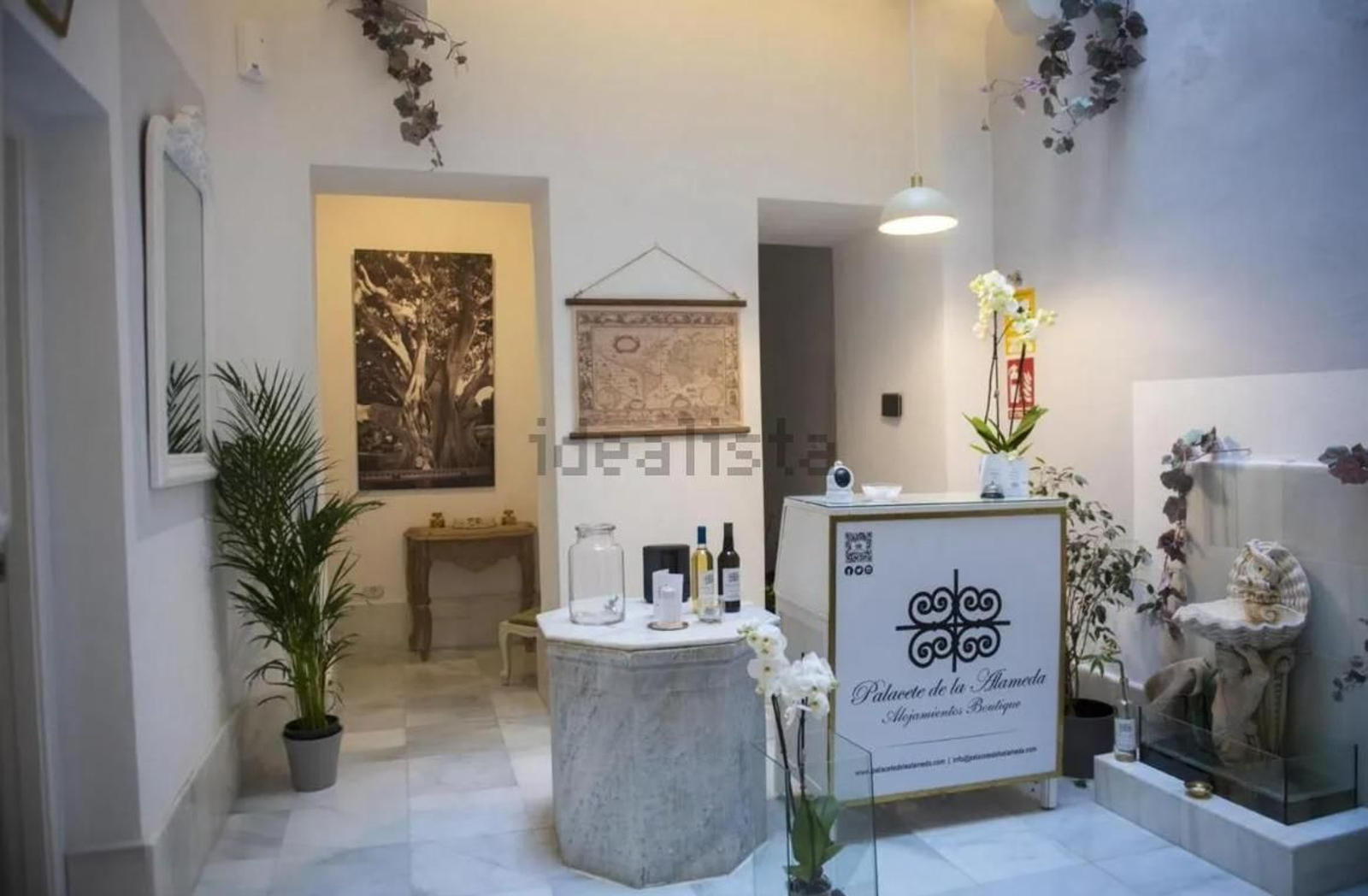 Interior de la finca que se vende por casi 2 millones de euros en la Alameda