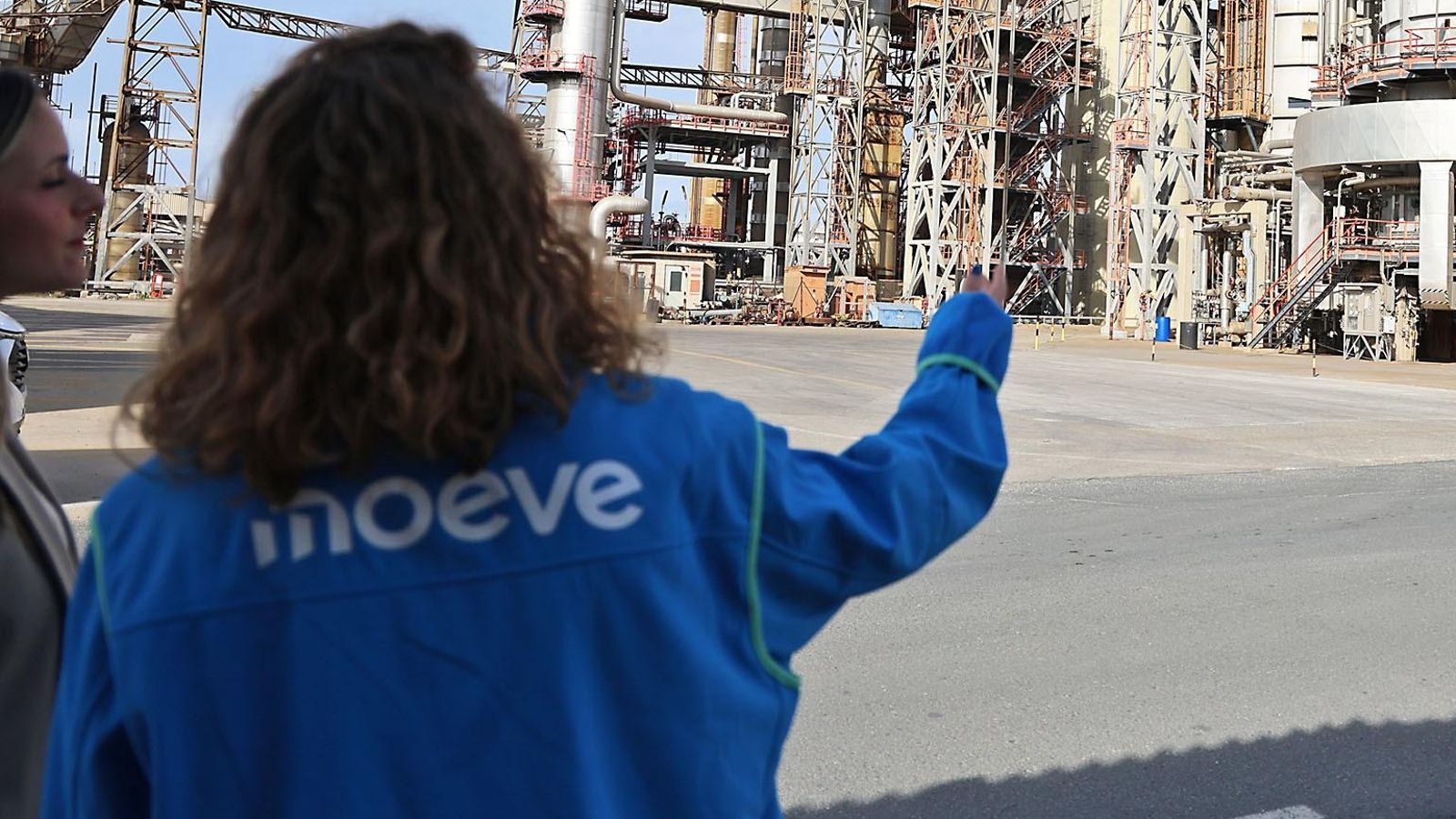 Parque energético La Rábida de Moeve, en Palos de la Frontera (Huelva)