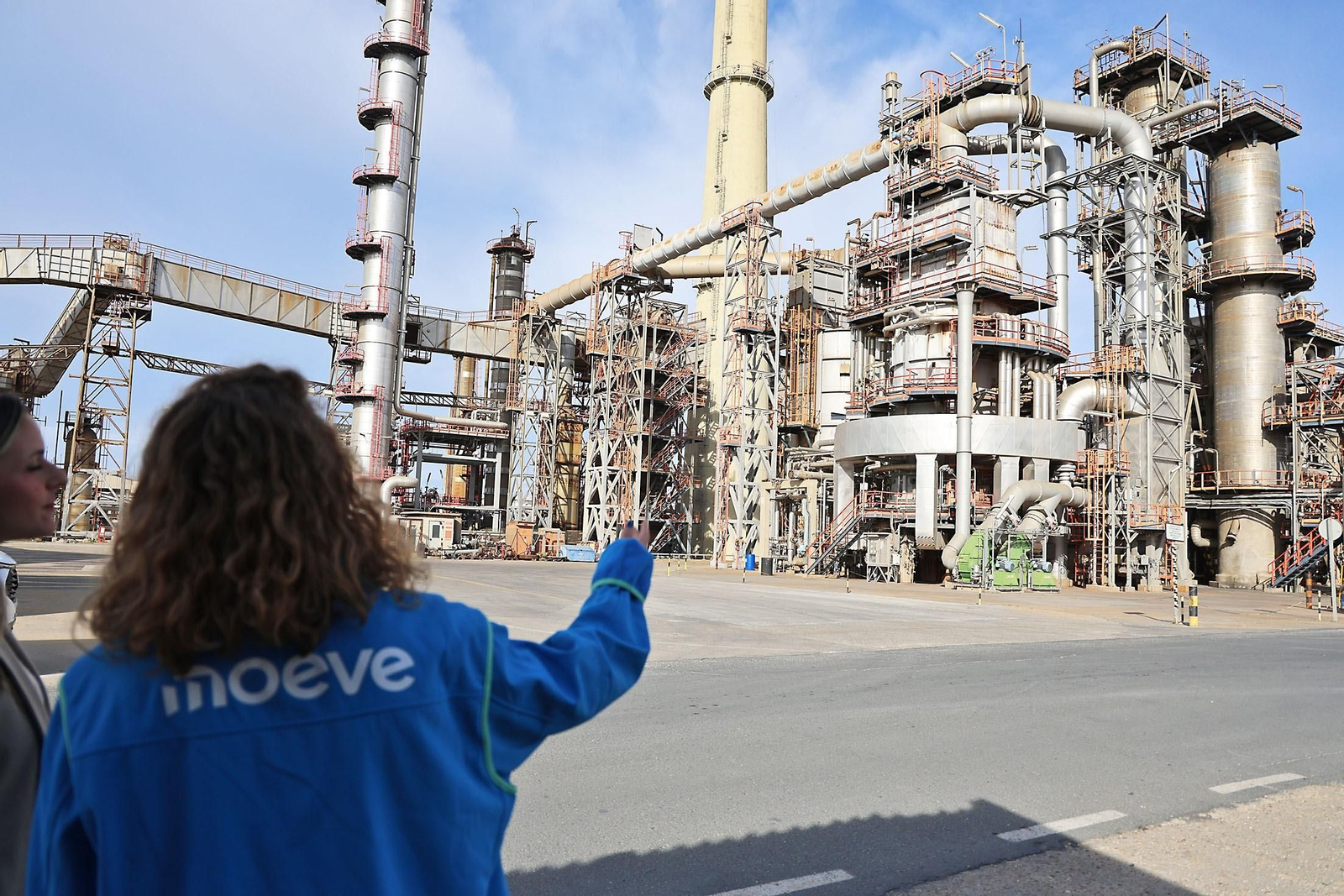 Parque energético La Rábida de Moeve, en Palos de la Frontera (Huelva)