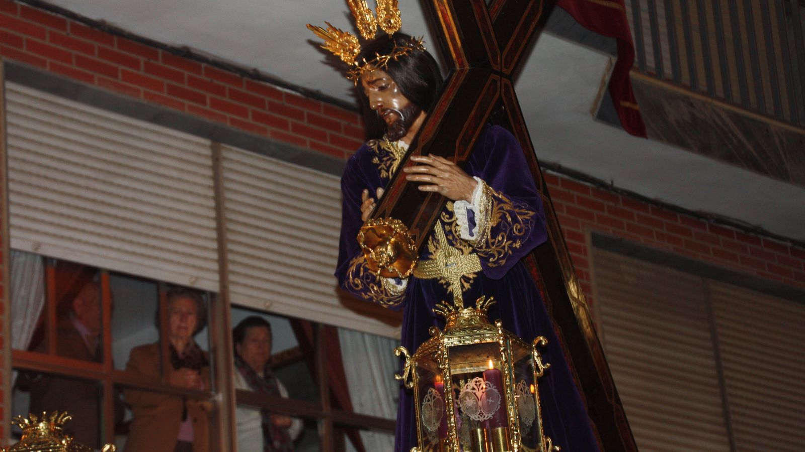 El Nazareno, visto muy de cerca.