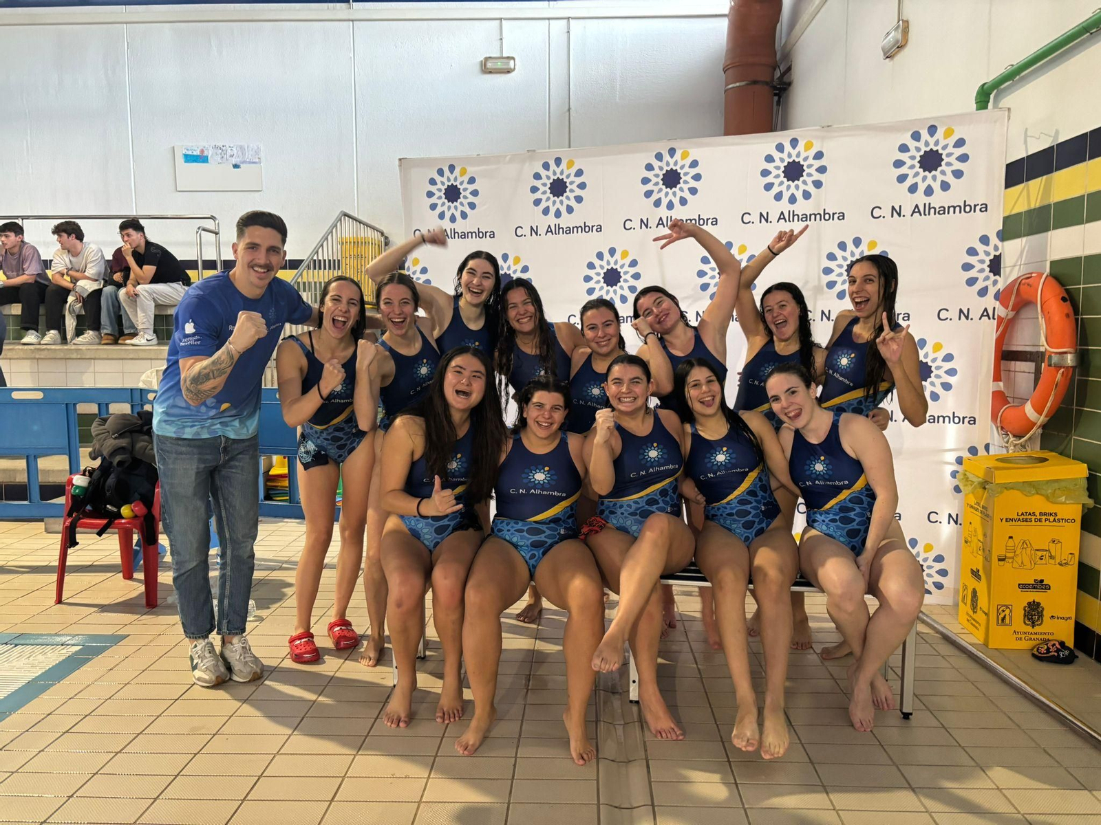 Plantilla del equipo granadino que logró el título andaluz