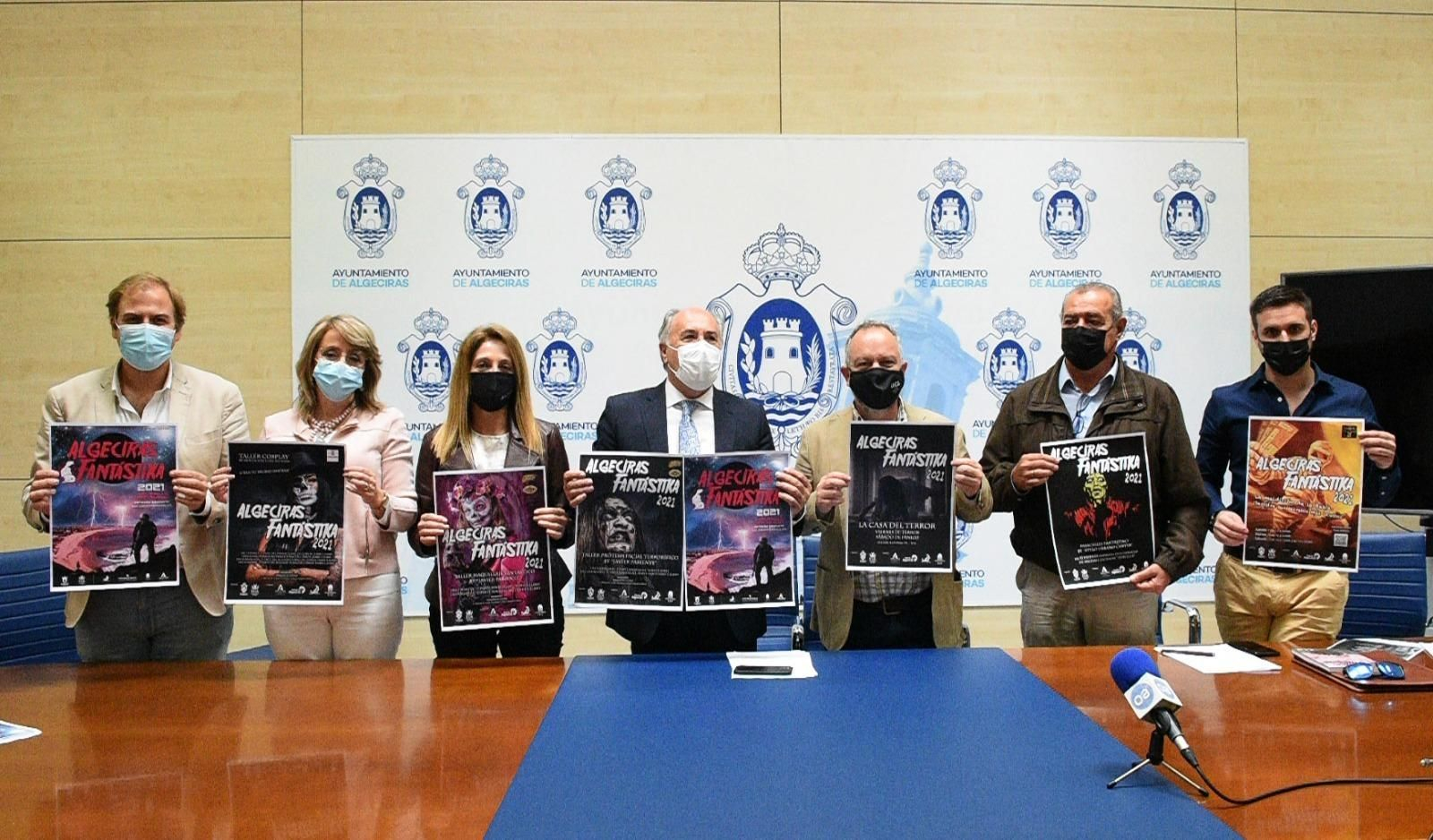 La presentación de la edición de 2021 de Algeciras Fantástika.