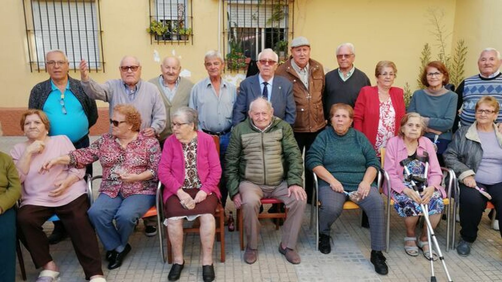 Algunos de las familias que formaron parte del proyecto