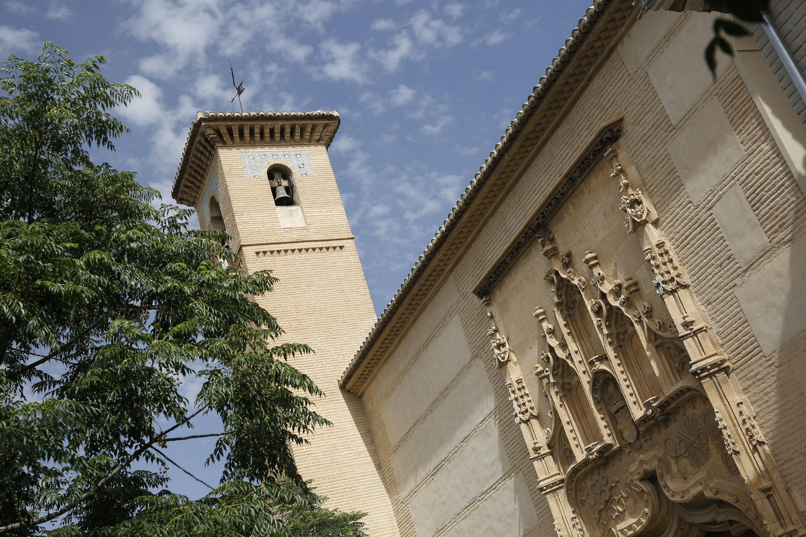 Monasterio de Santa Isabel La Real en el Albaicín. Monasterio de Santa Isabel La Real en el Albaicín.