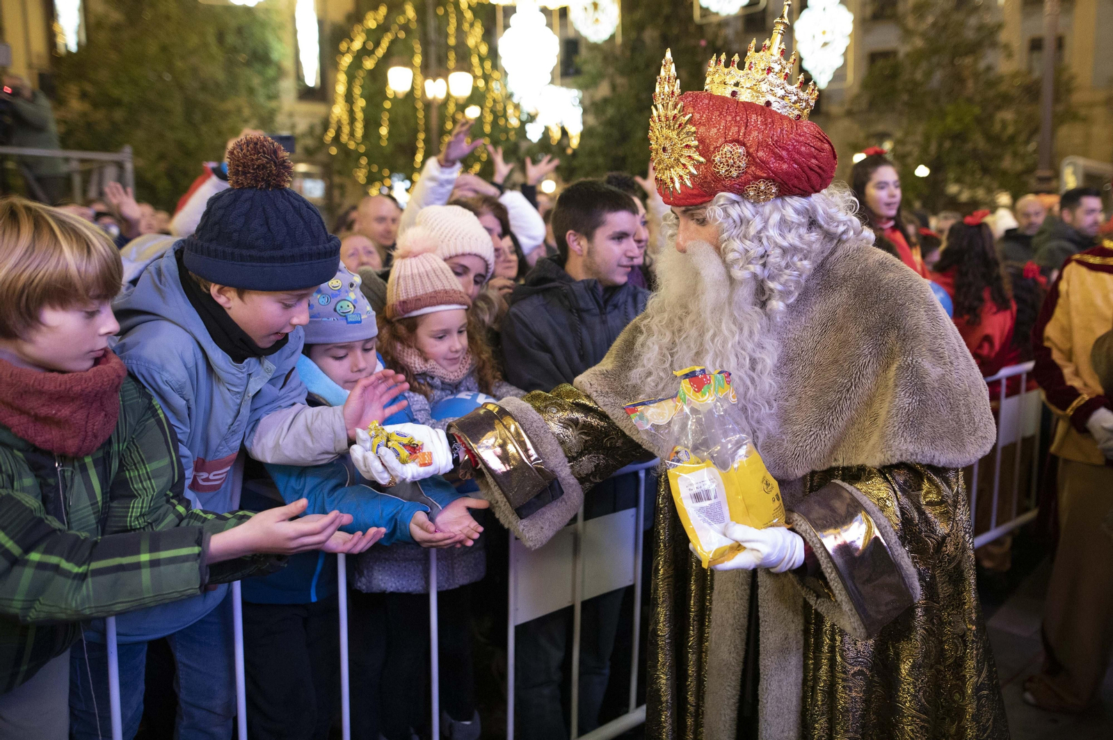 Las imágenes de la Cabalgata de Reyes en Granada