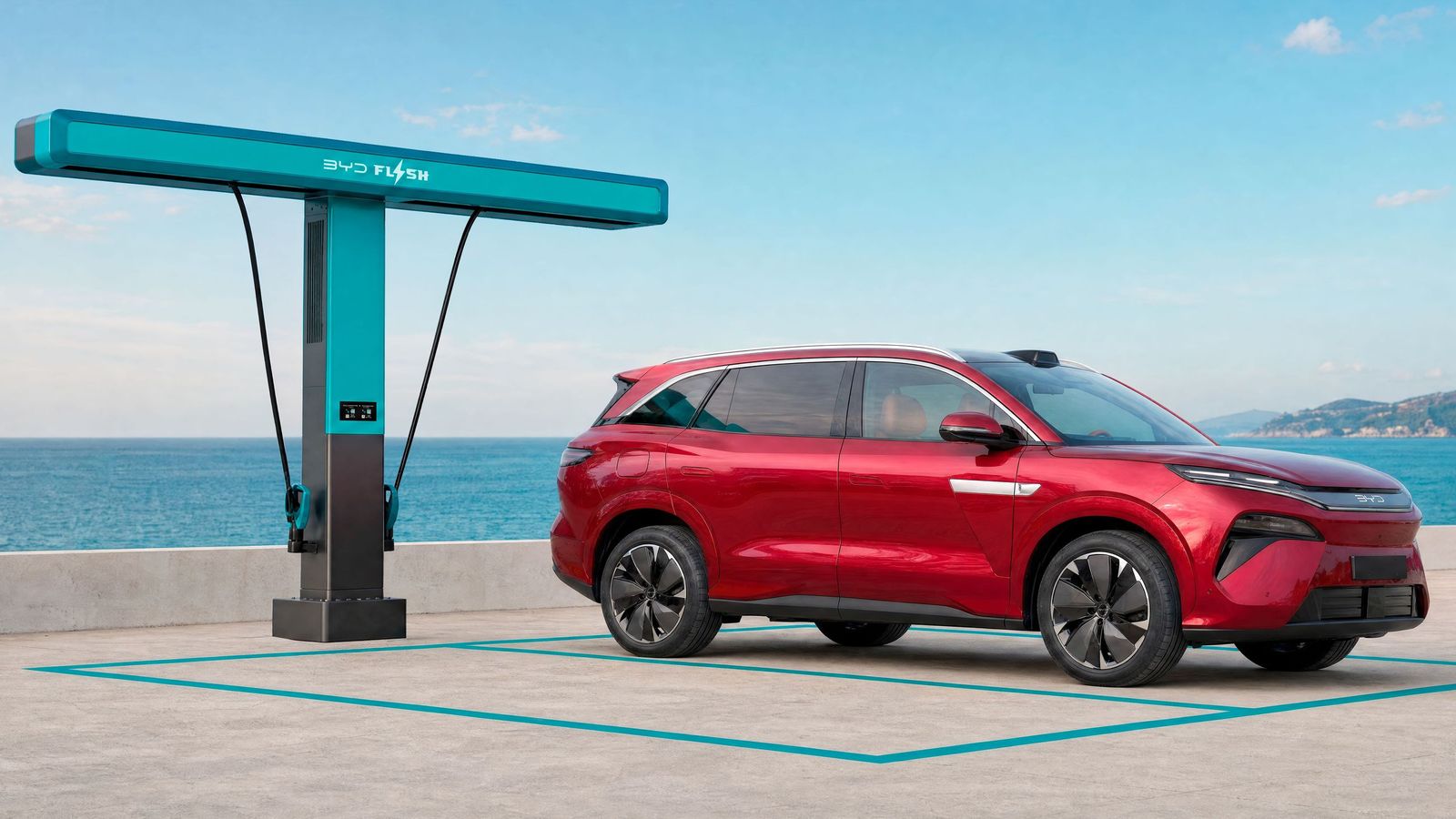 Una red de carga específica desarrollada por BYD permitirá que sus modelos tecnológicamente más avanzados puedan recibir cargas megarrápidas.