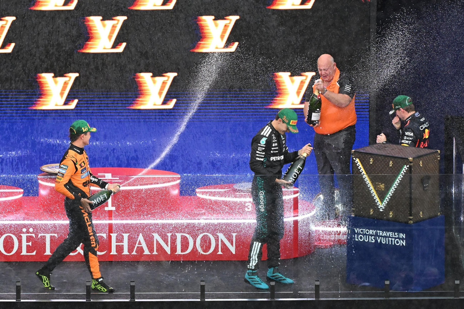 Los fotos del arranque de la Fórmula 1 en Melbourne