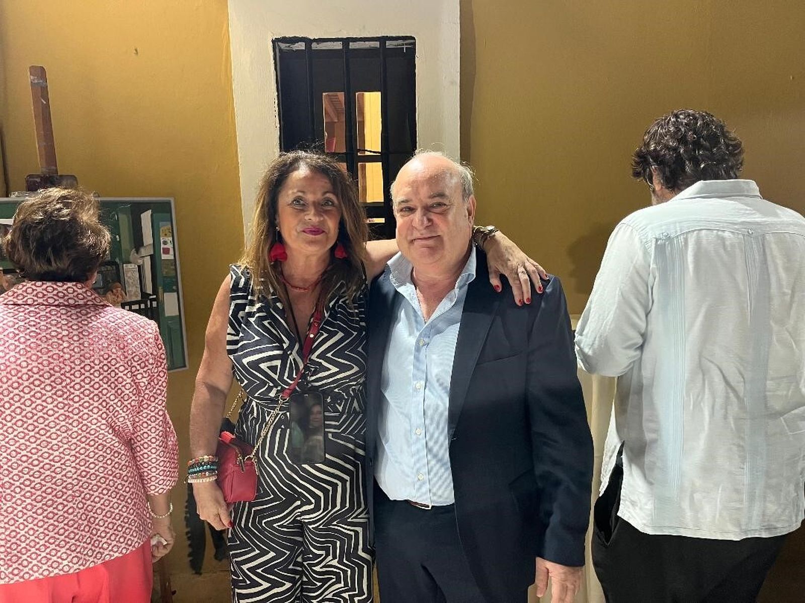 Homenaje a Pelayo y Ana en el Baluarte