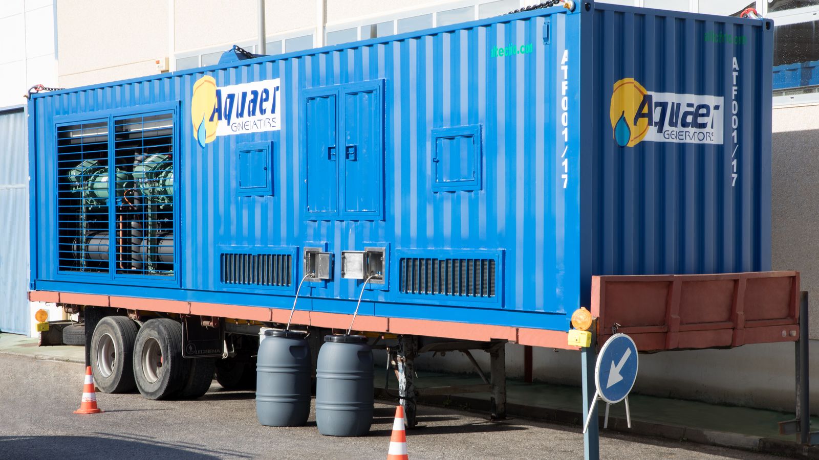 Instalación de Aquaer Generators.