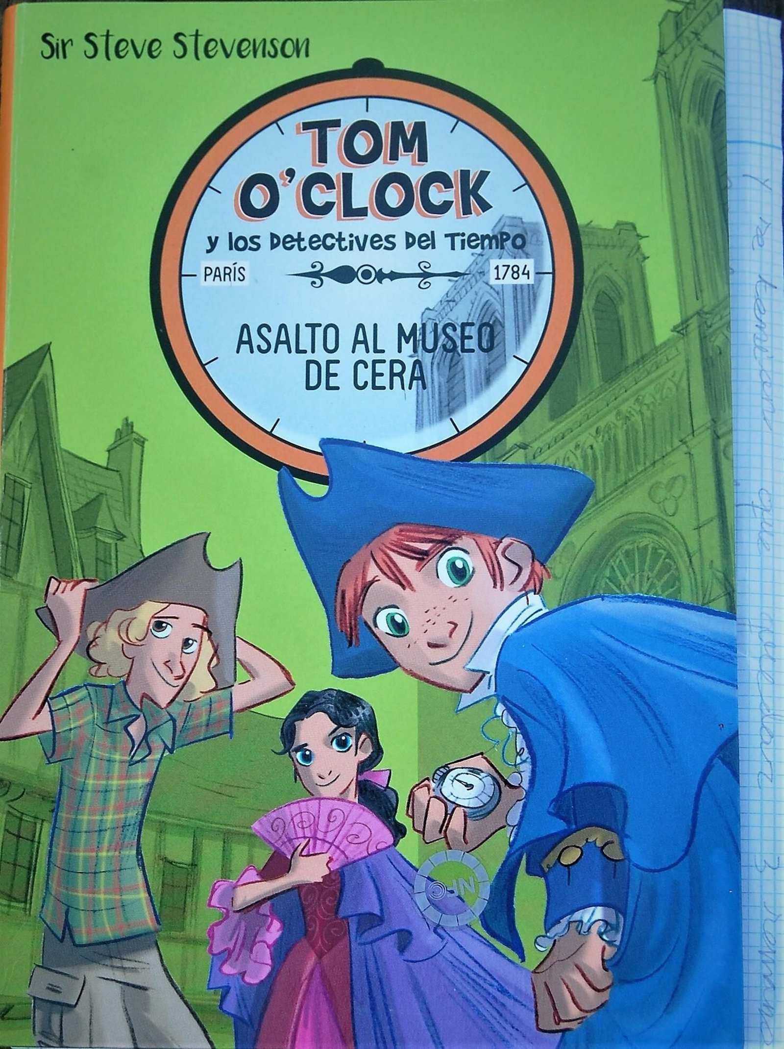 Portada de 'Tom O´clock y los detectives del tiempo'