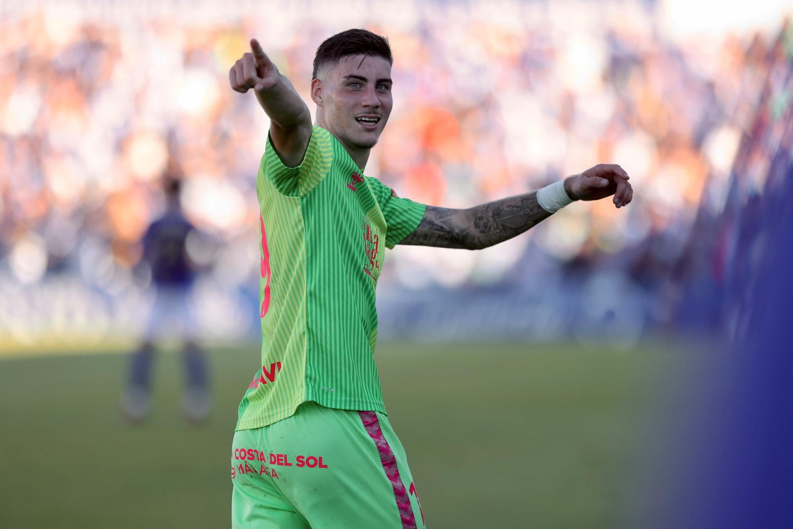 Roberto, su paso por el Málaga CF en fotos