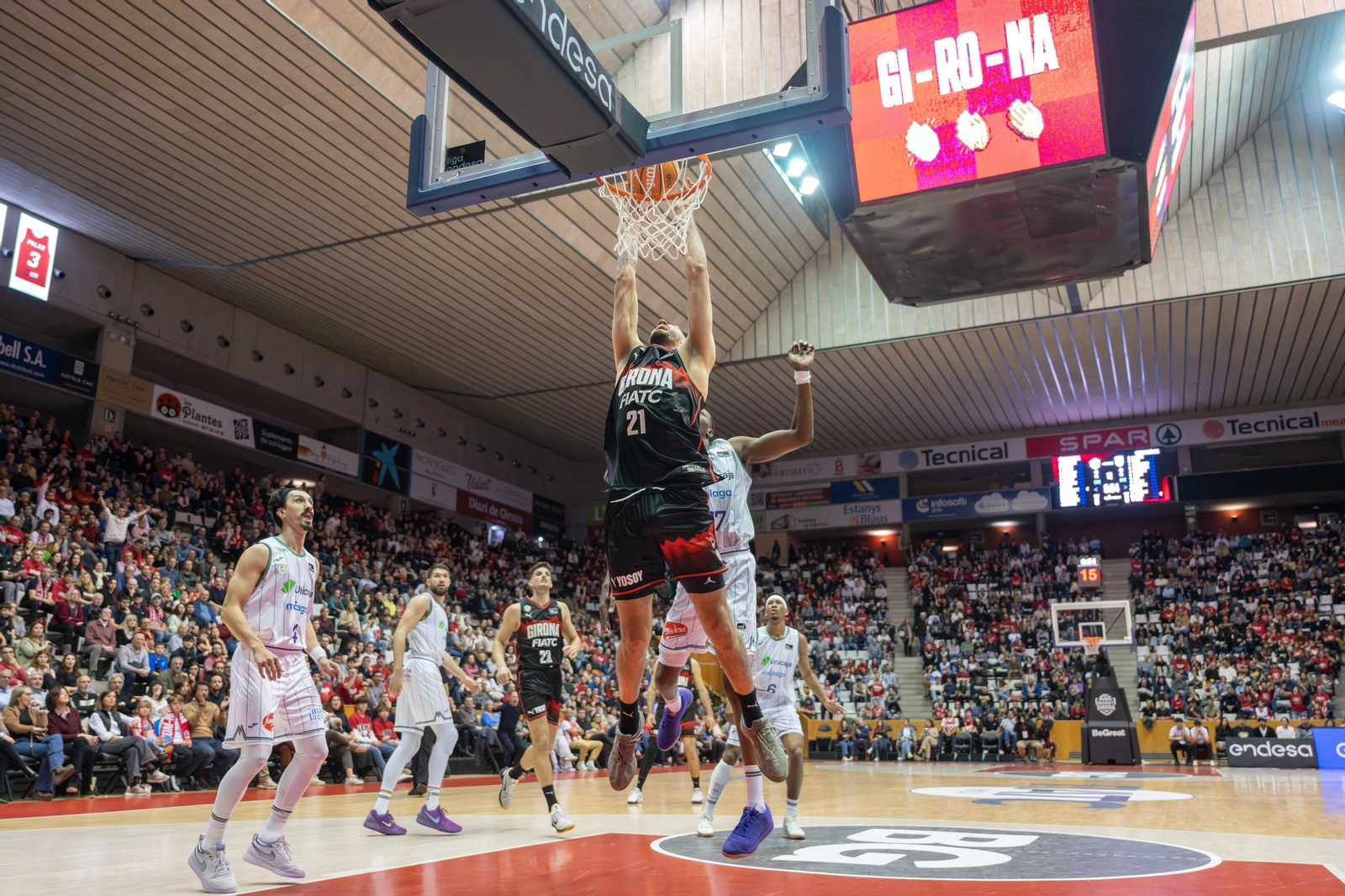 Girona-Unicaja, en fotos