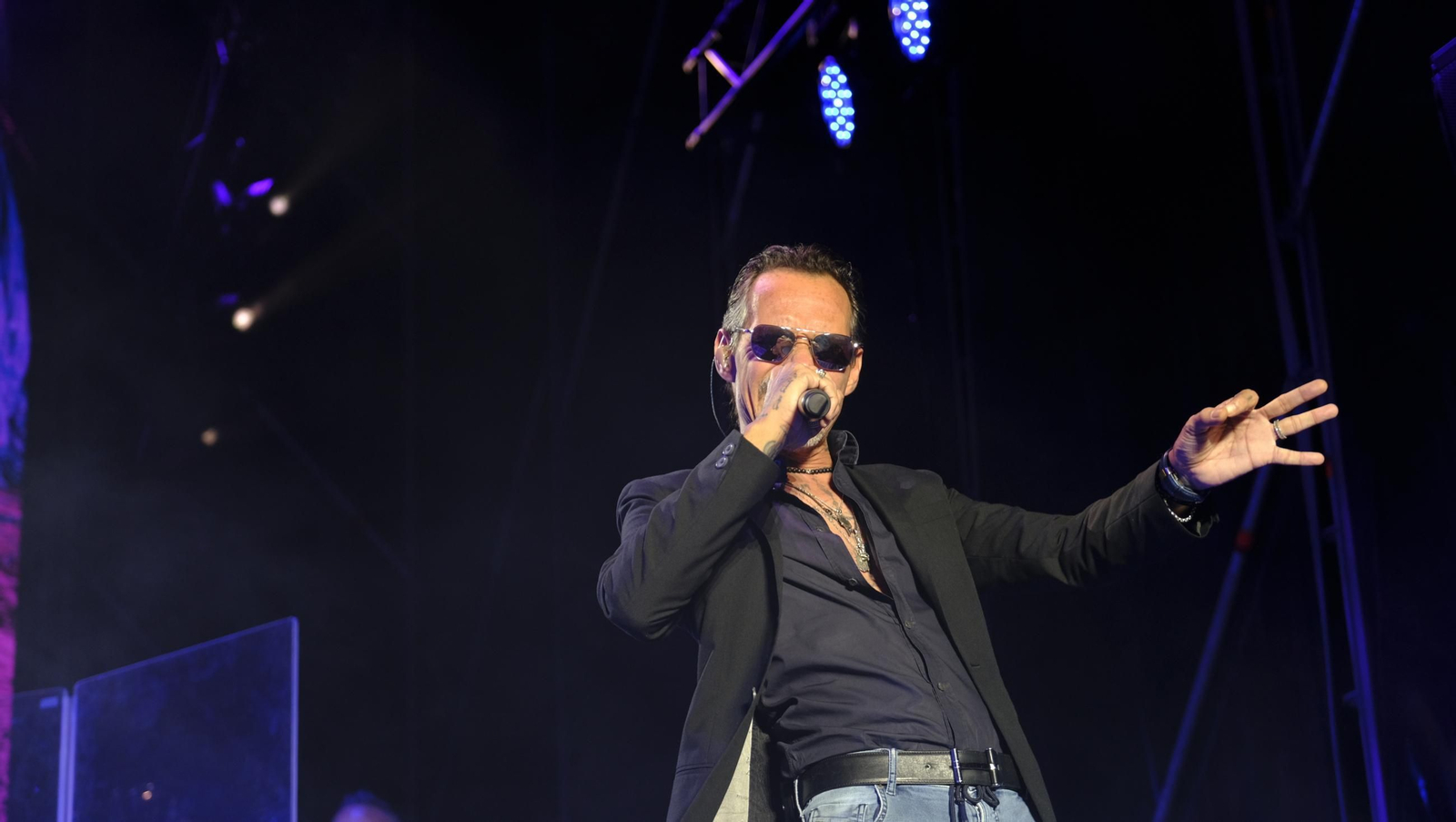 Concierto de Marc Anthony en Roquetas, en imágenes
