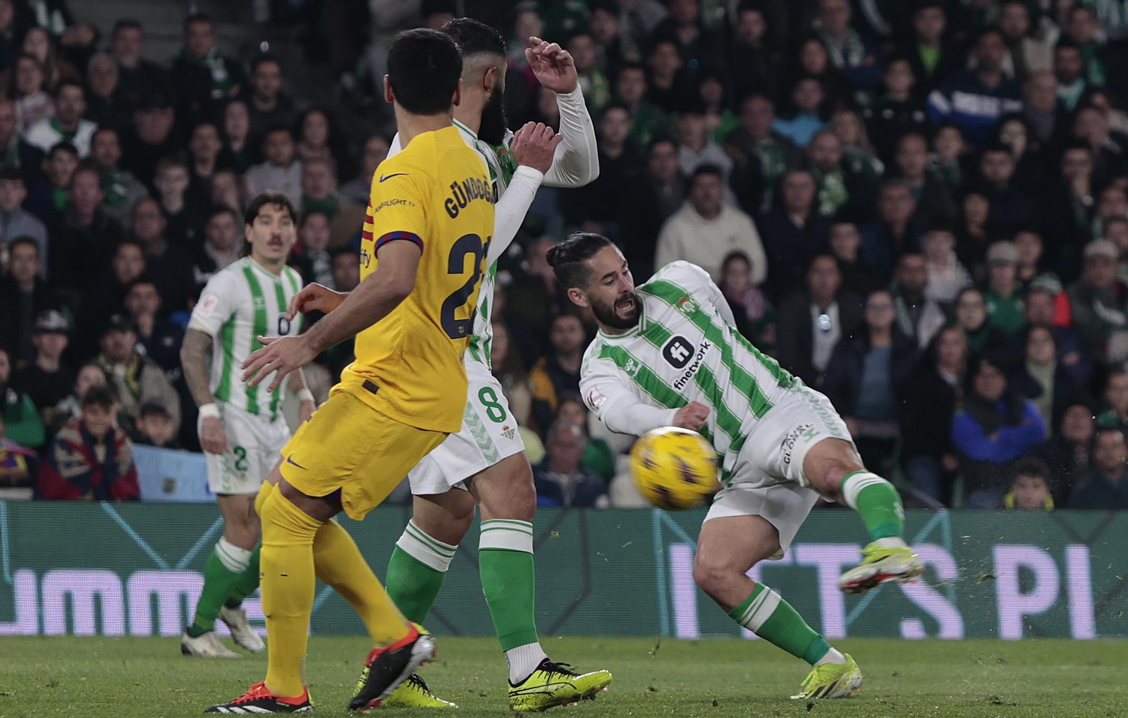 Las imágenes del Betis - Barcelona