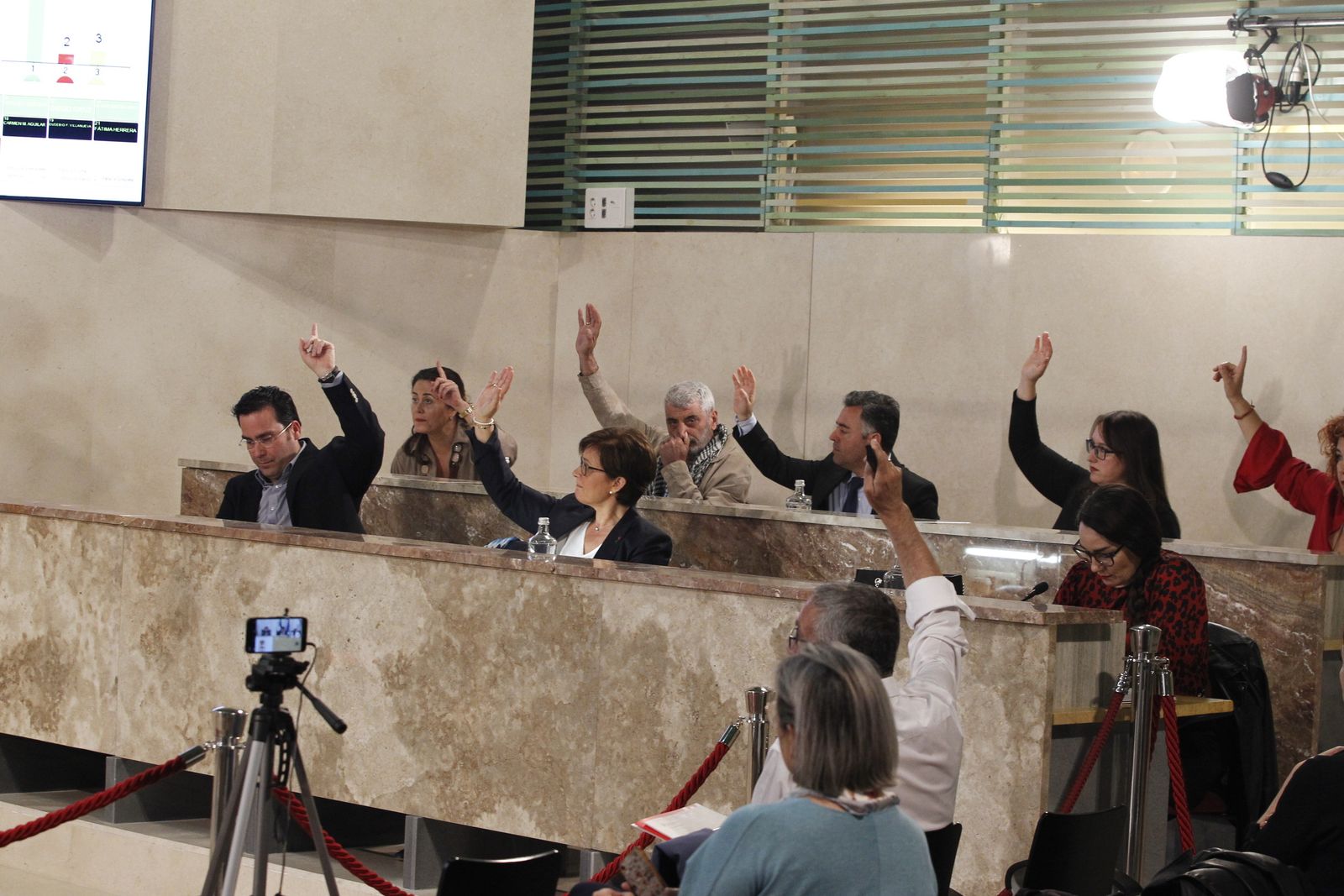 Fotogalería Pleno Extraordinario Ayuntamiento de Almería