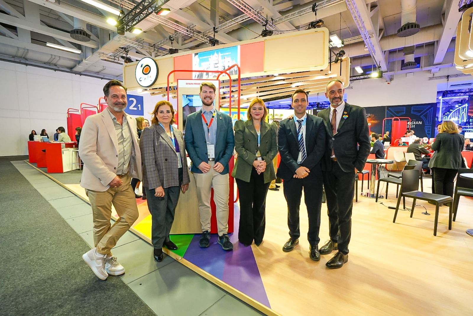 La delegación de Torremolinos en la ITB de Berlín.