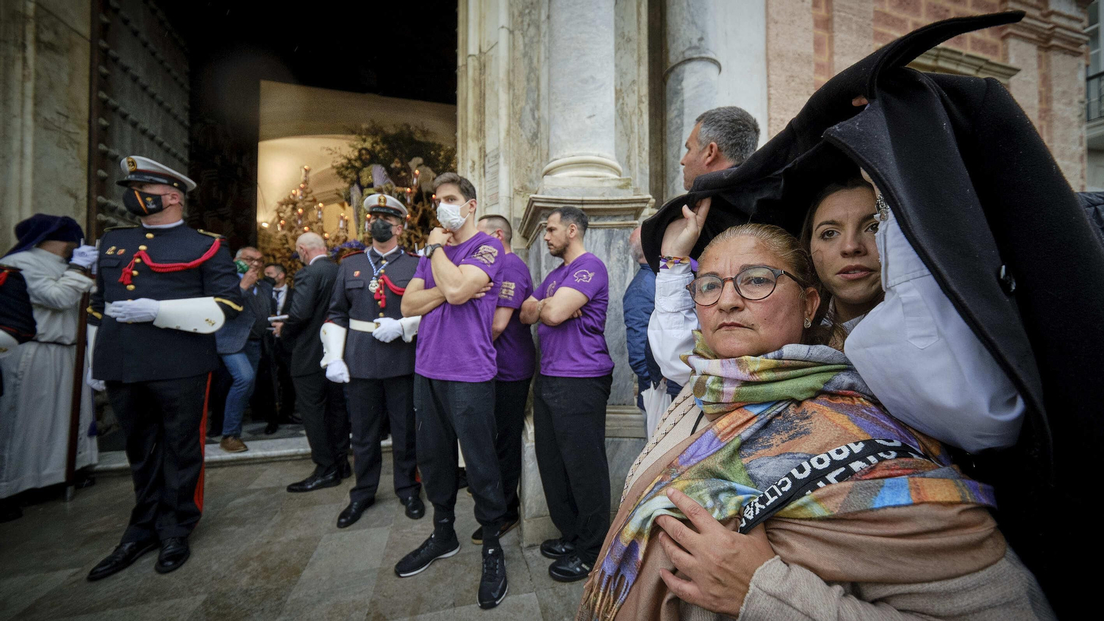 Cofradía del Prendimiento en la Semana Santa de Cádiz 2022