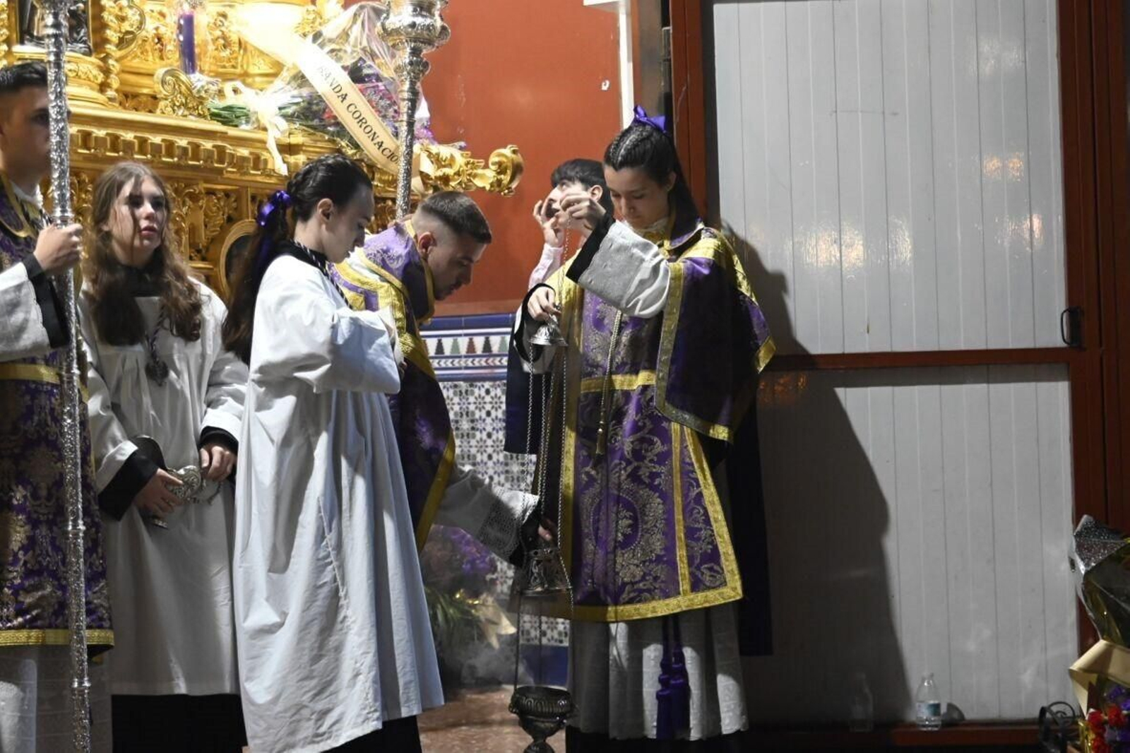 Devoción por los titulares del Rescatado en este Domingo de Ramos en Córdoba, en imágenes